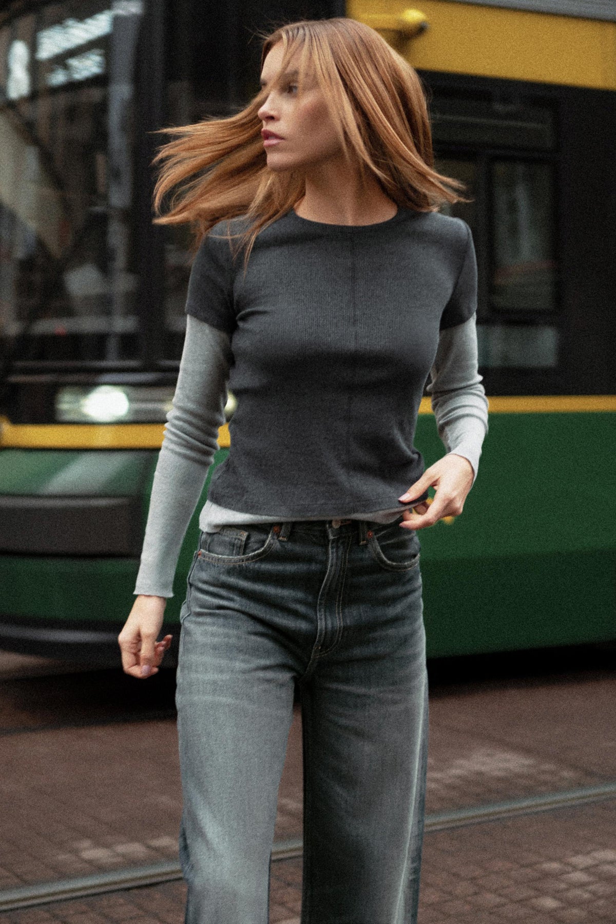 LANGARM-T-SHIRT