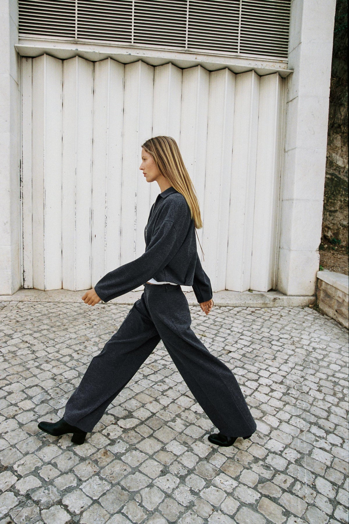 Jacke aus weichem Twill