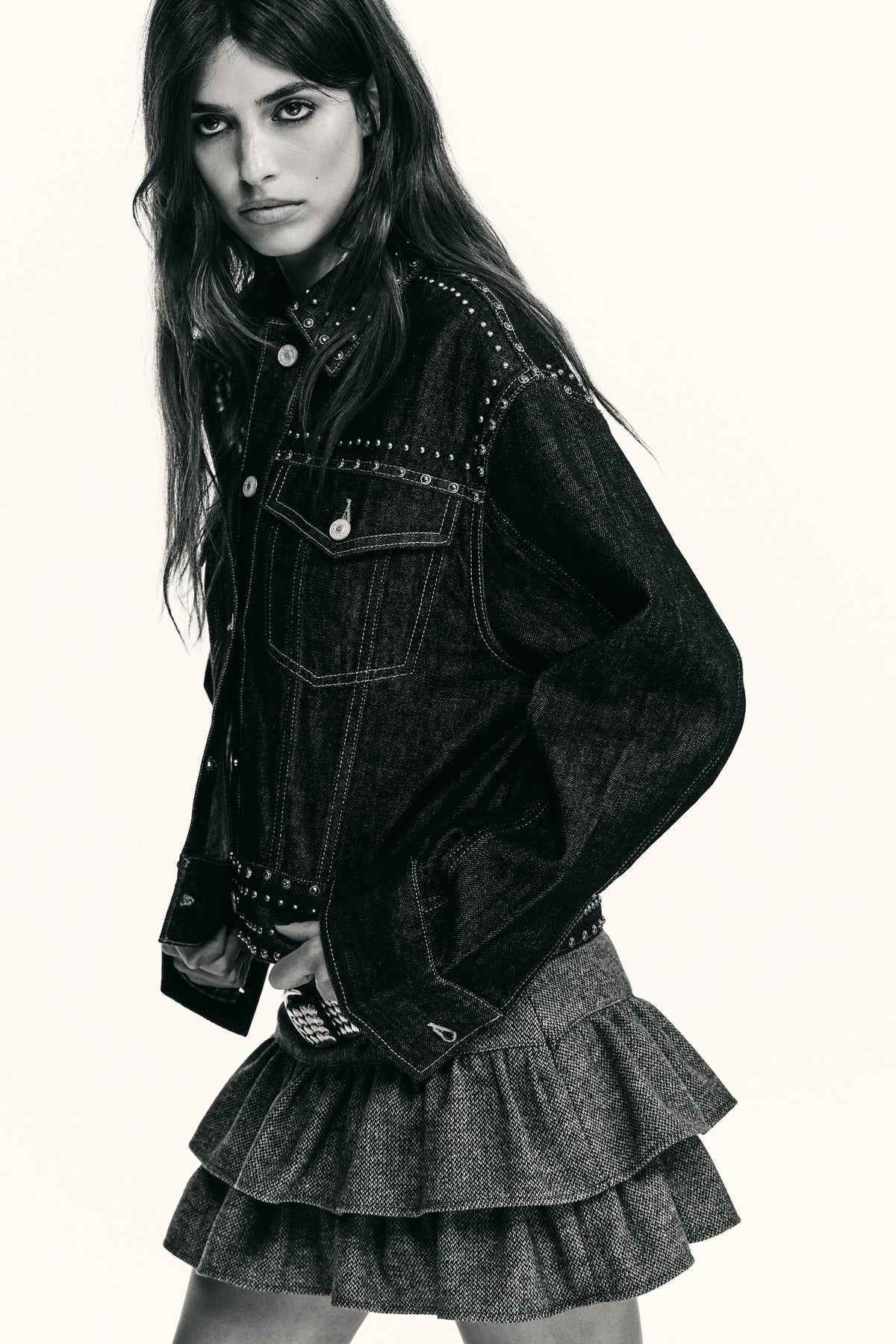 JACKE IM DENIM-EFFEKT