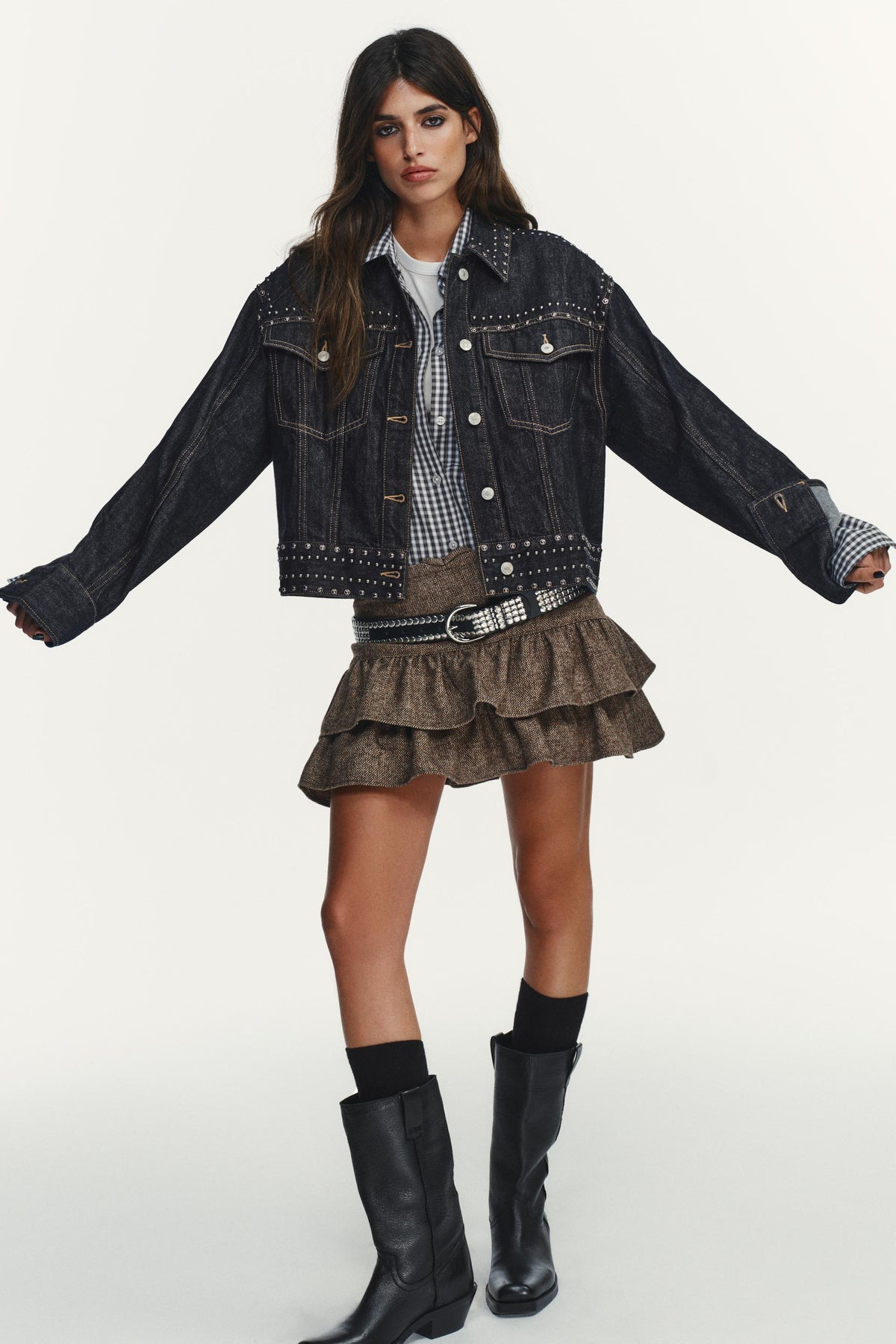 JACKE IM DENIM-EFFEKT