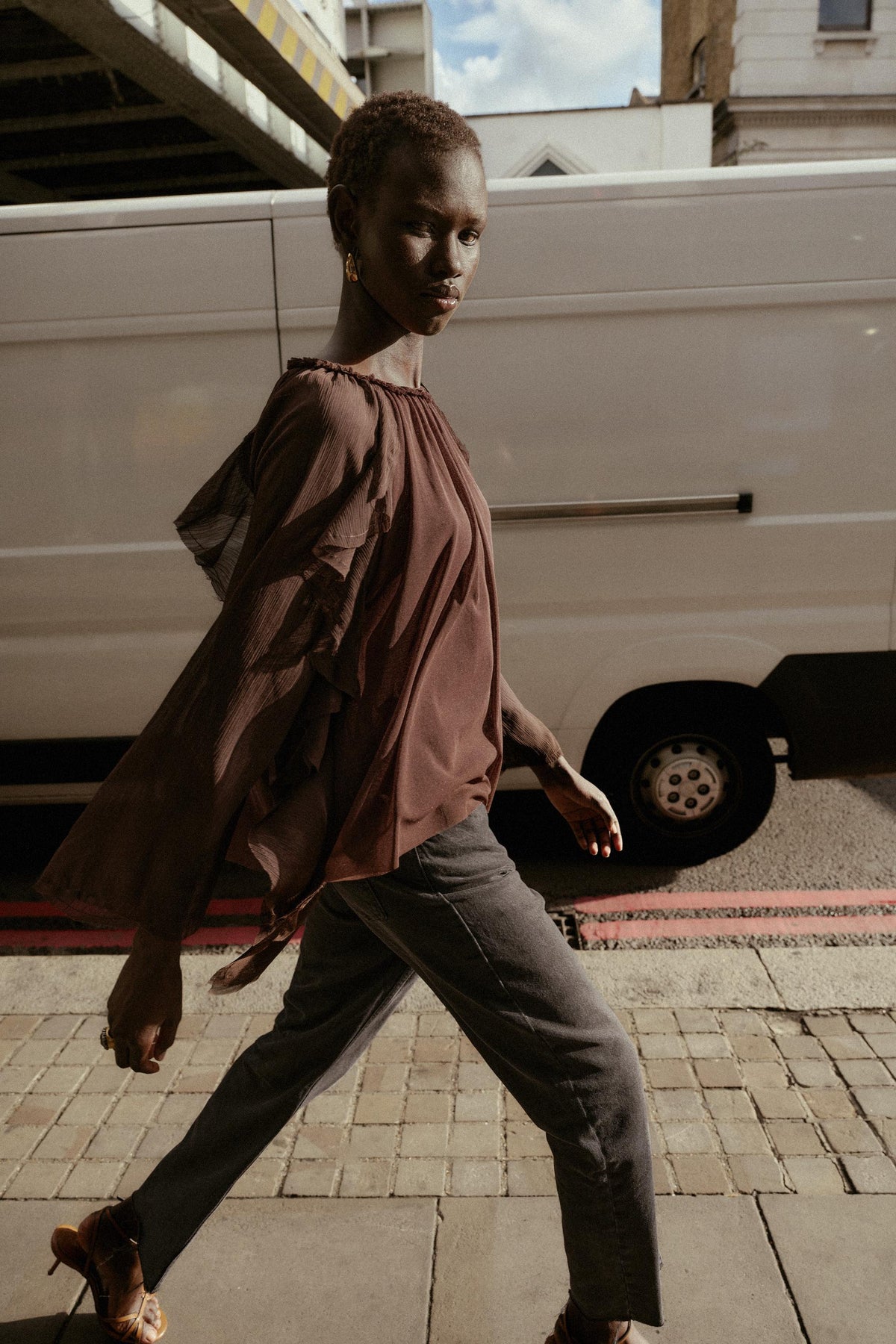 Ruffled Blouse