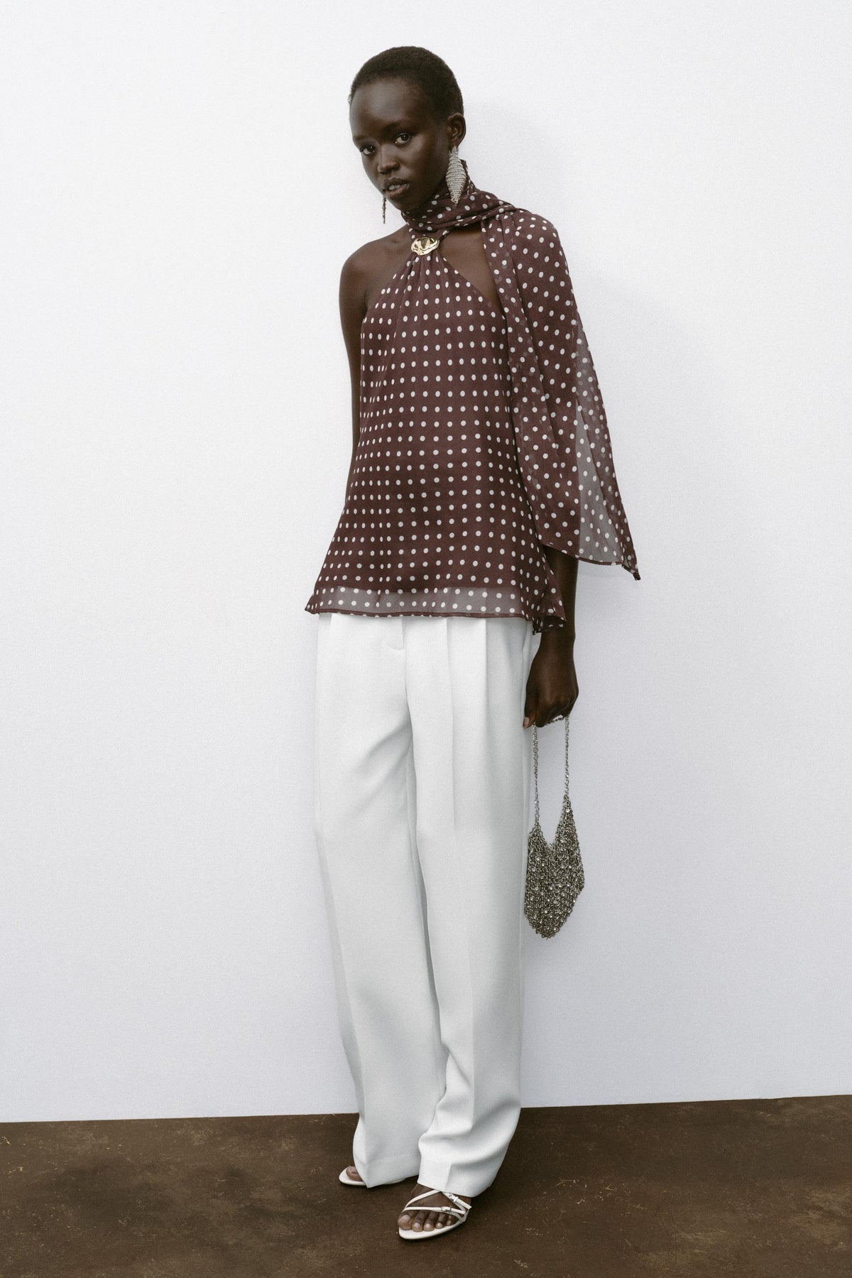 Polka Dot Neckholder-Top