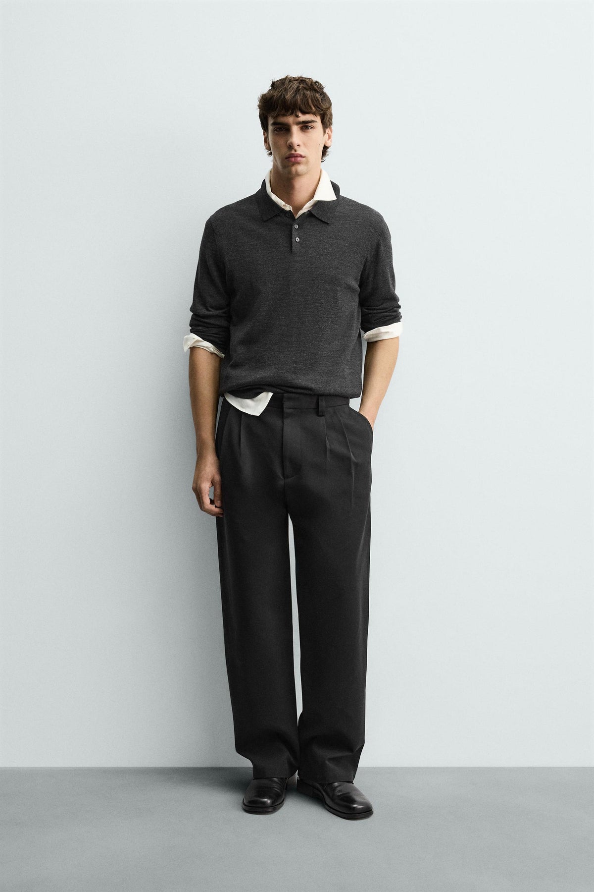Balloon Pleated Trousers