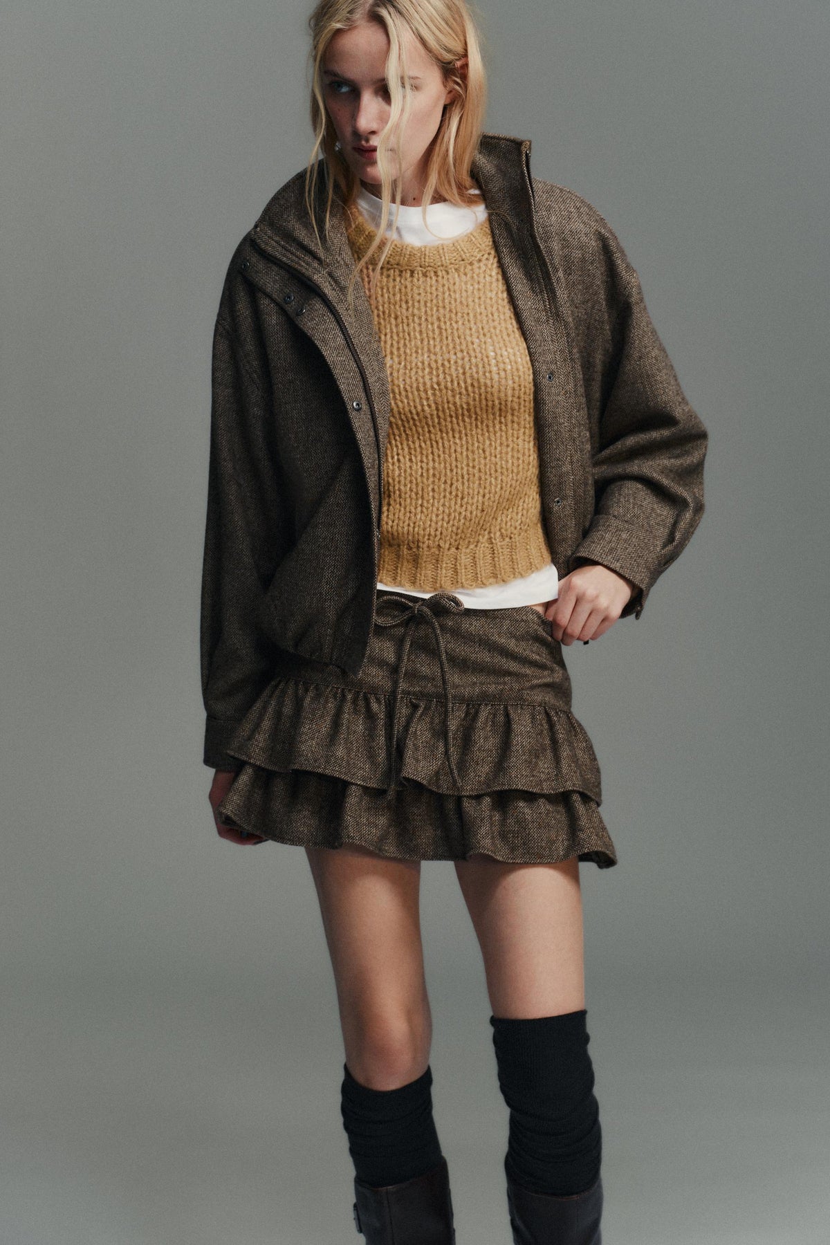 WOOL BLEND JACKET