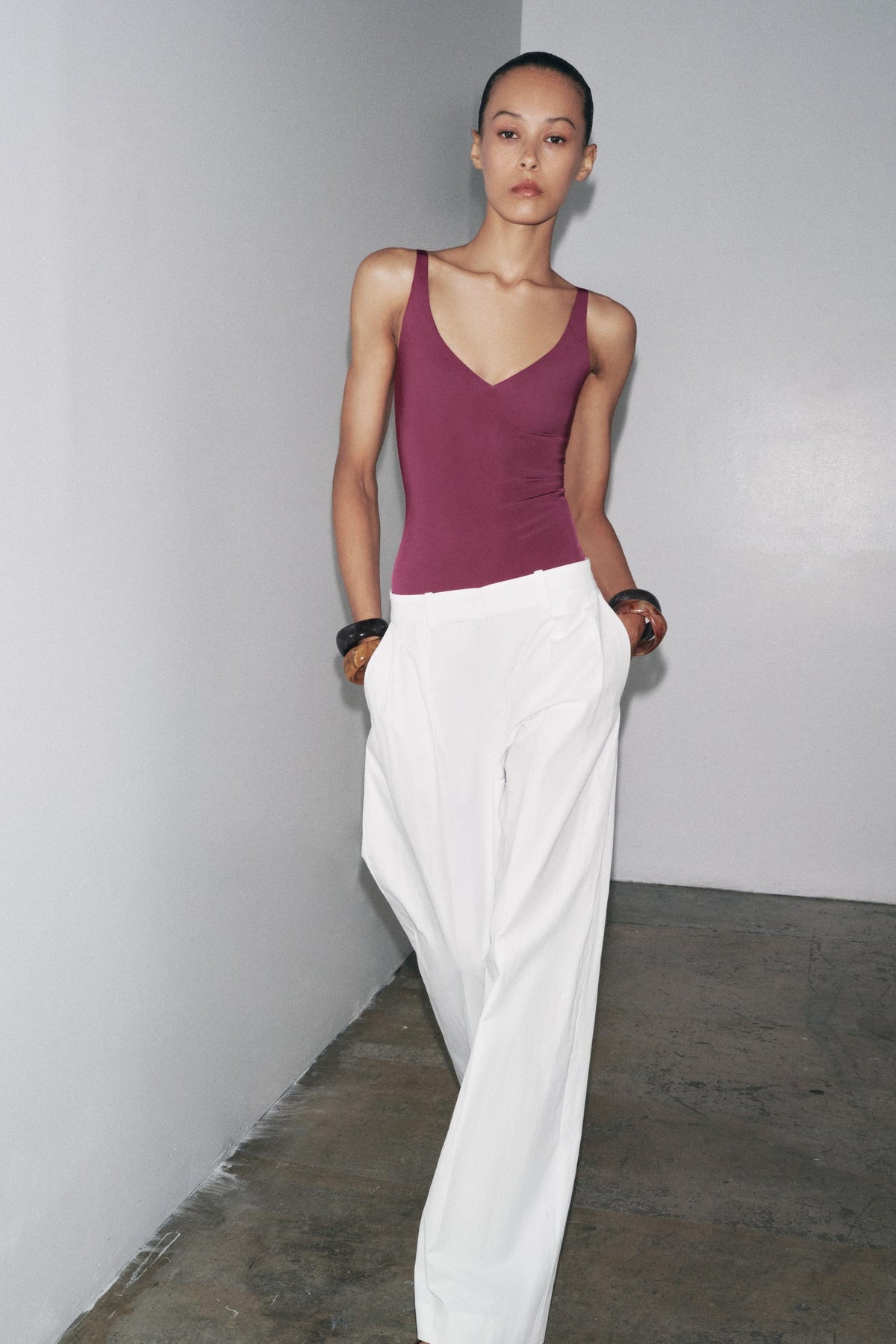 POLYAMIDE BODYSUIT