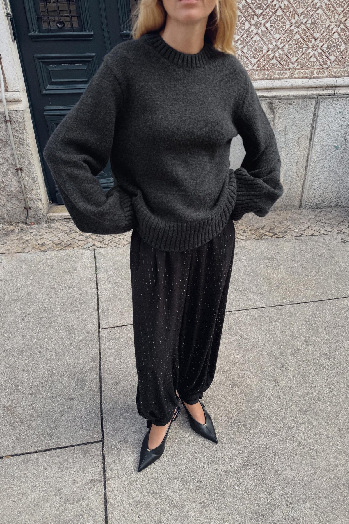 Rippstrickpullover