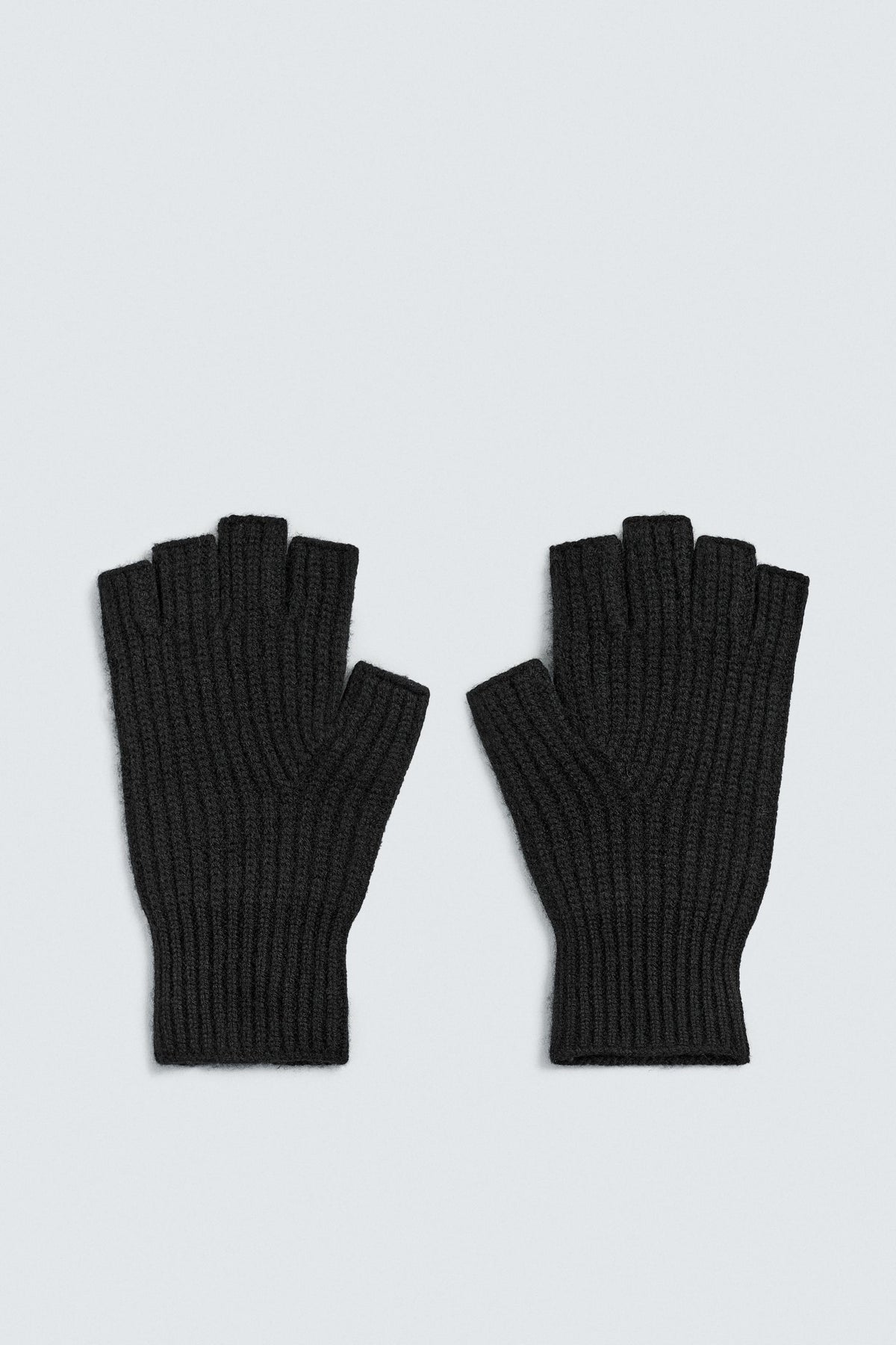 Fingerlose Wollhandschuhe