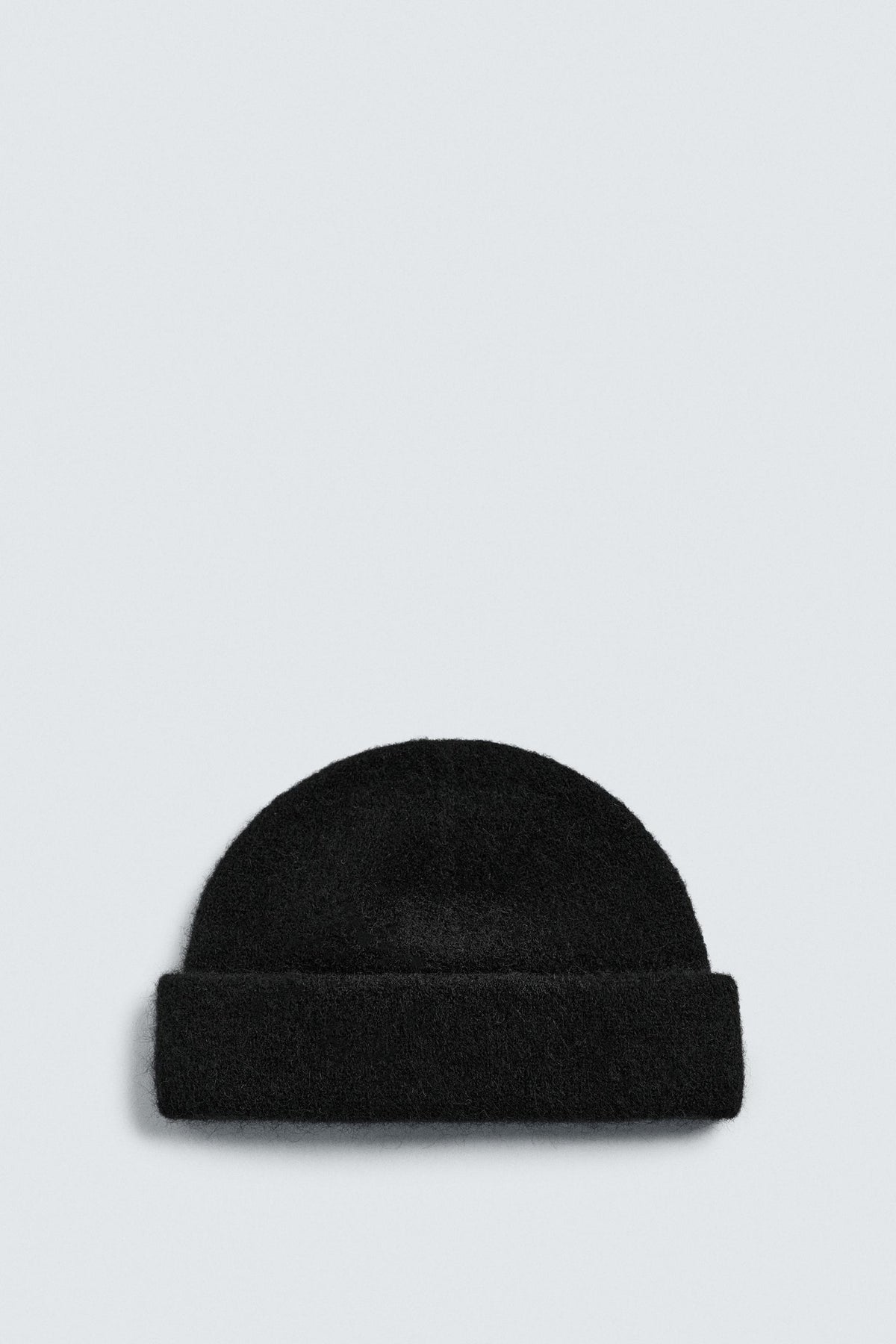 Gebürstete Strickmütze