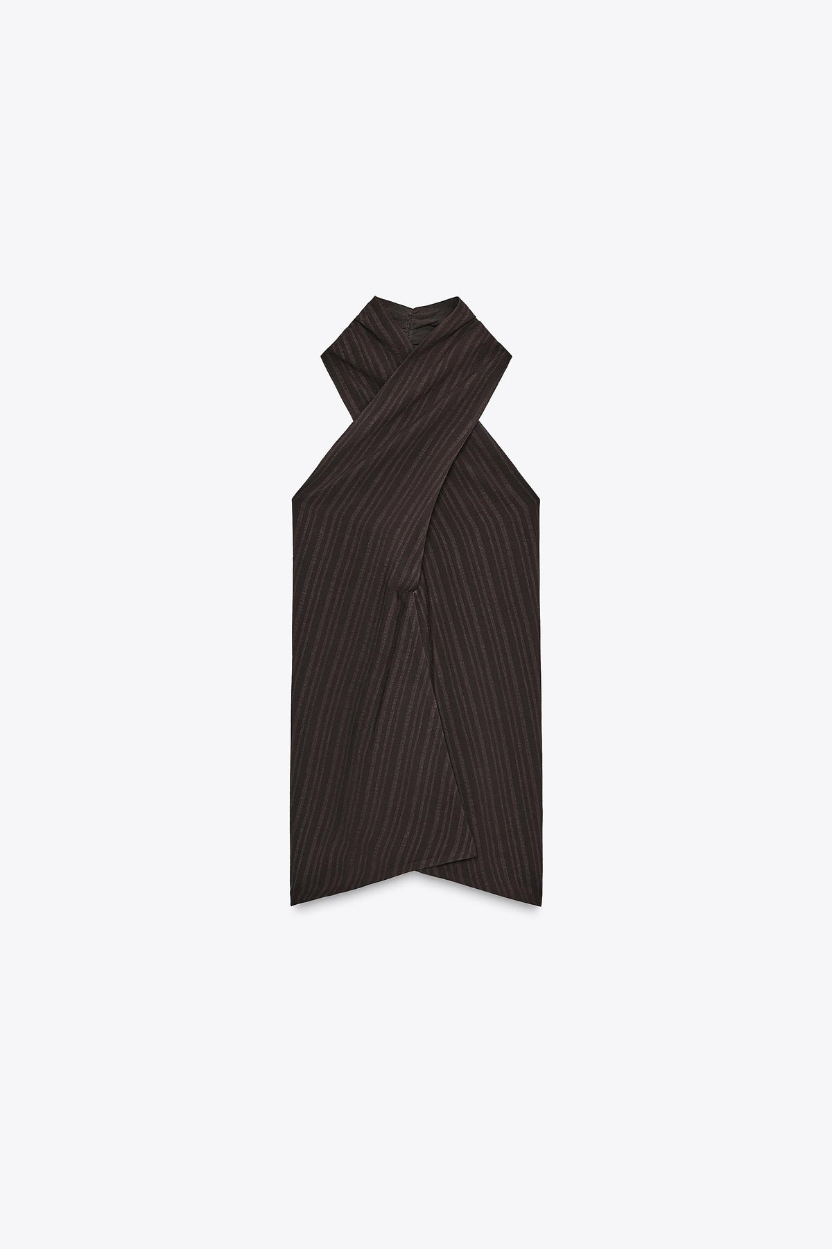 Gestreiftes Neckholder-Top