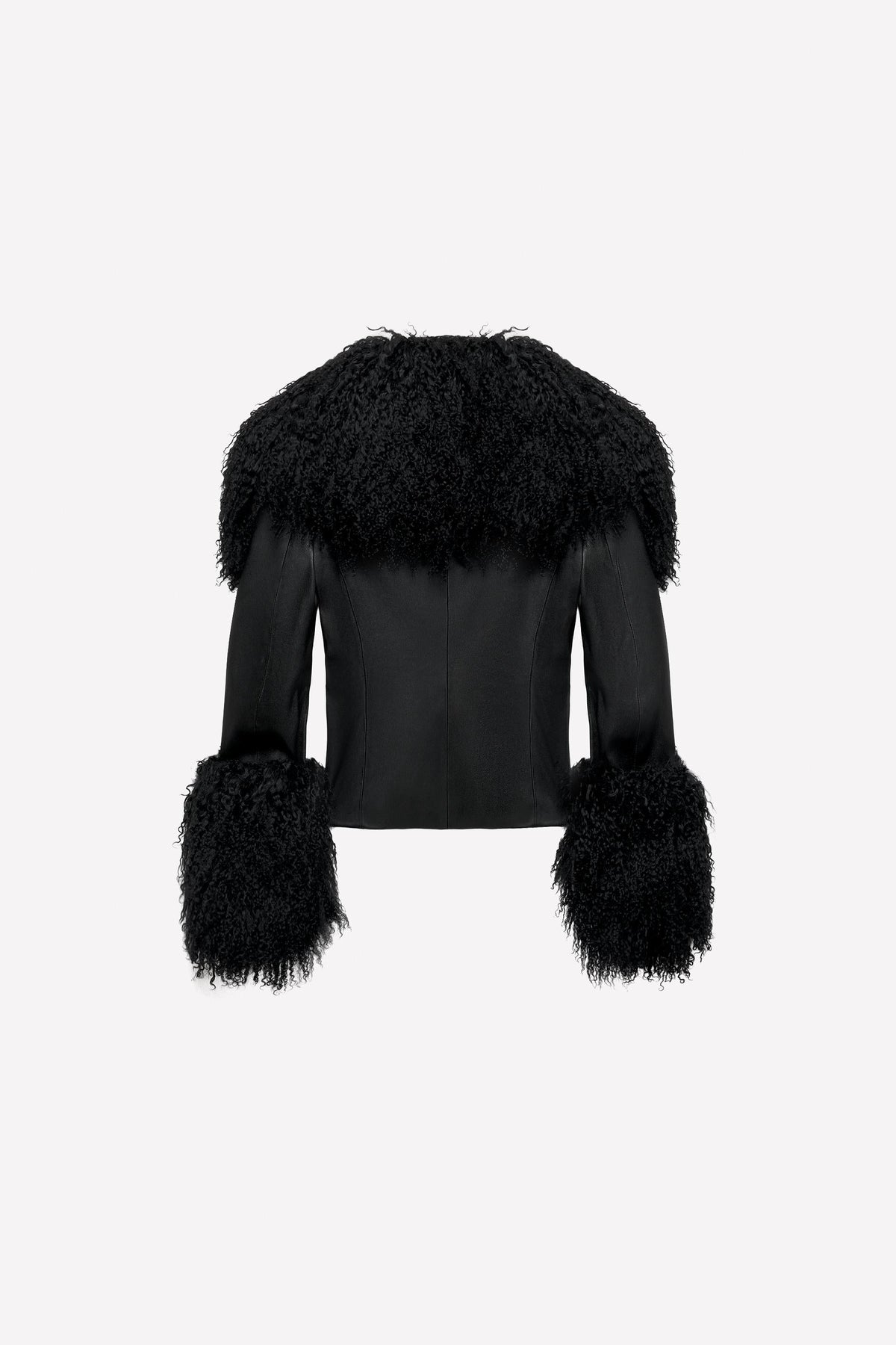 PASSENDE LEDERJACKE