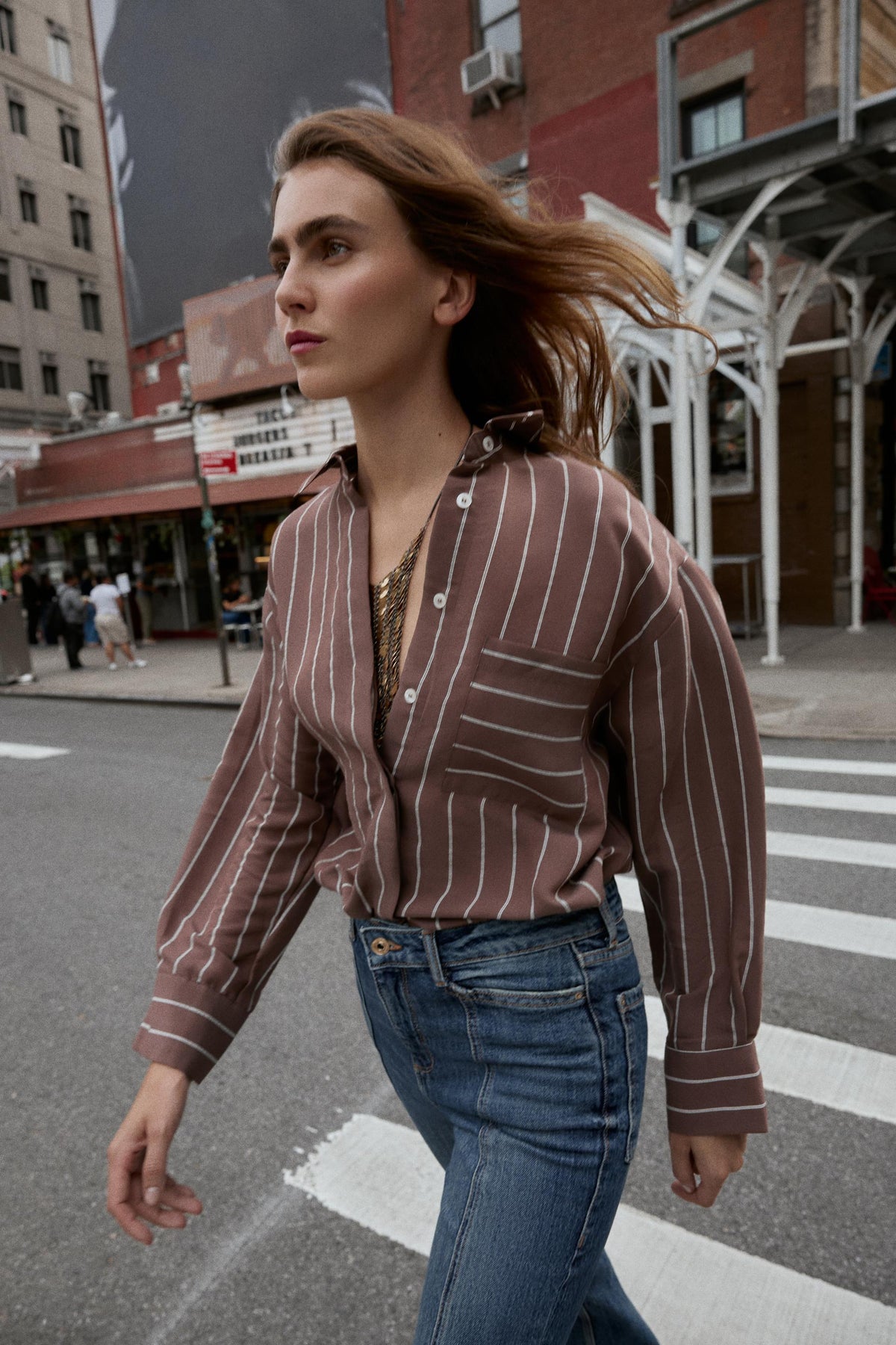 Striped Pocket Shirt