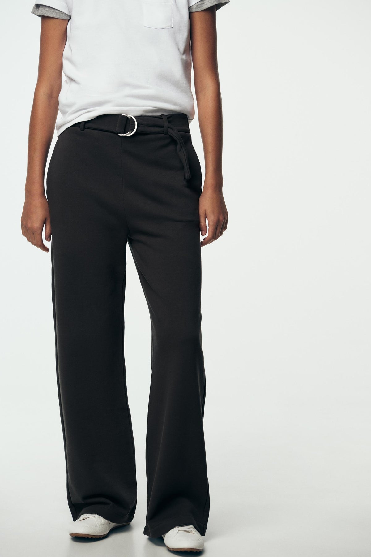 Rustic Belted Trousers