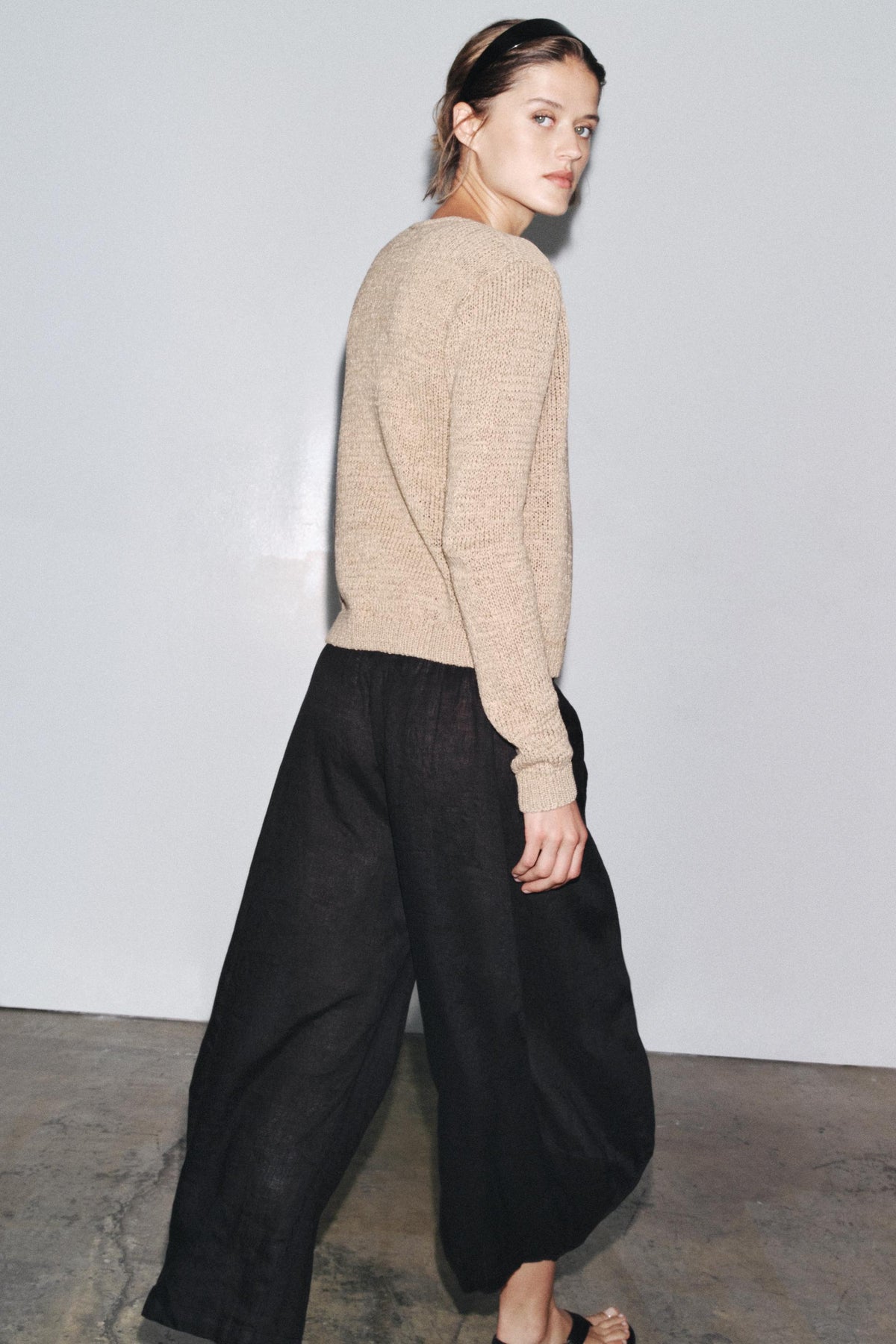 RUSTIC KNIT CARDIGAN - Image 2