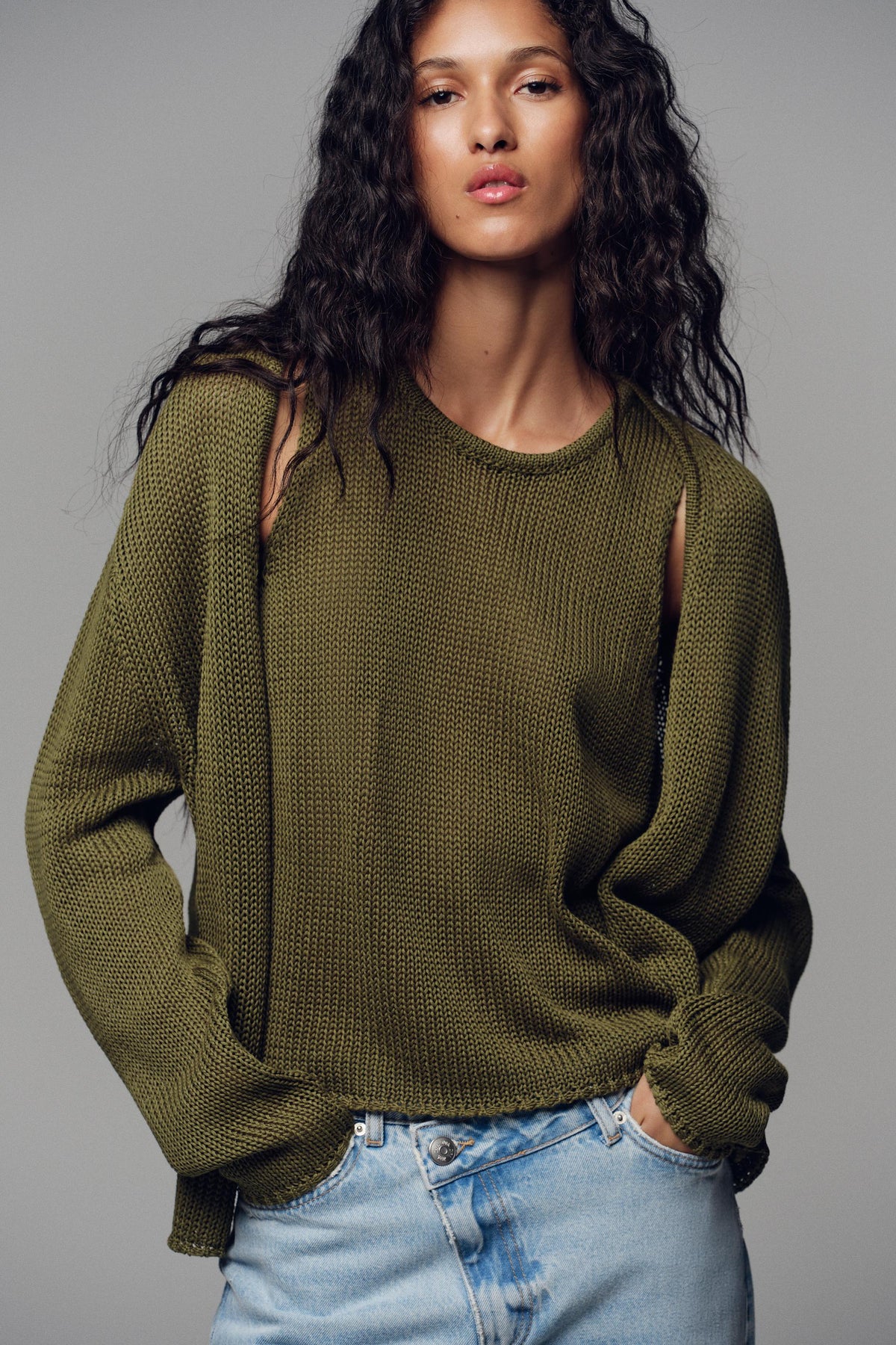 Cotton Knit Top