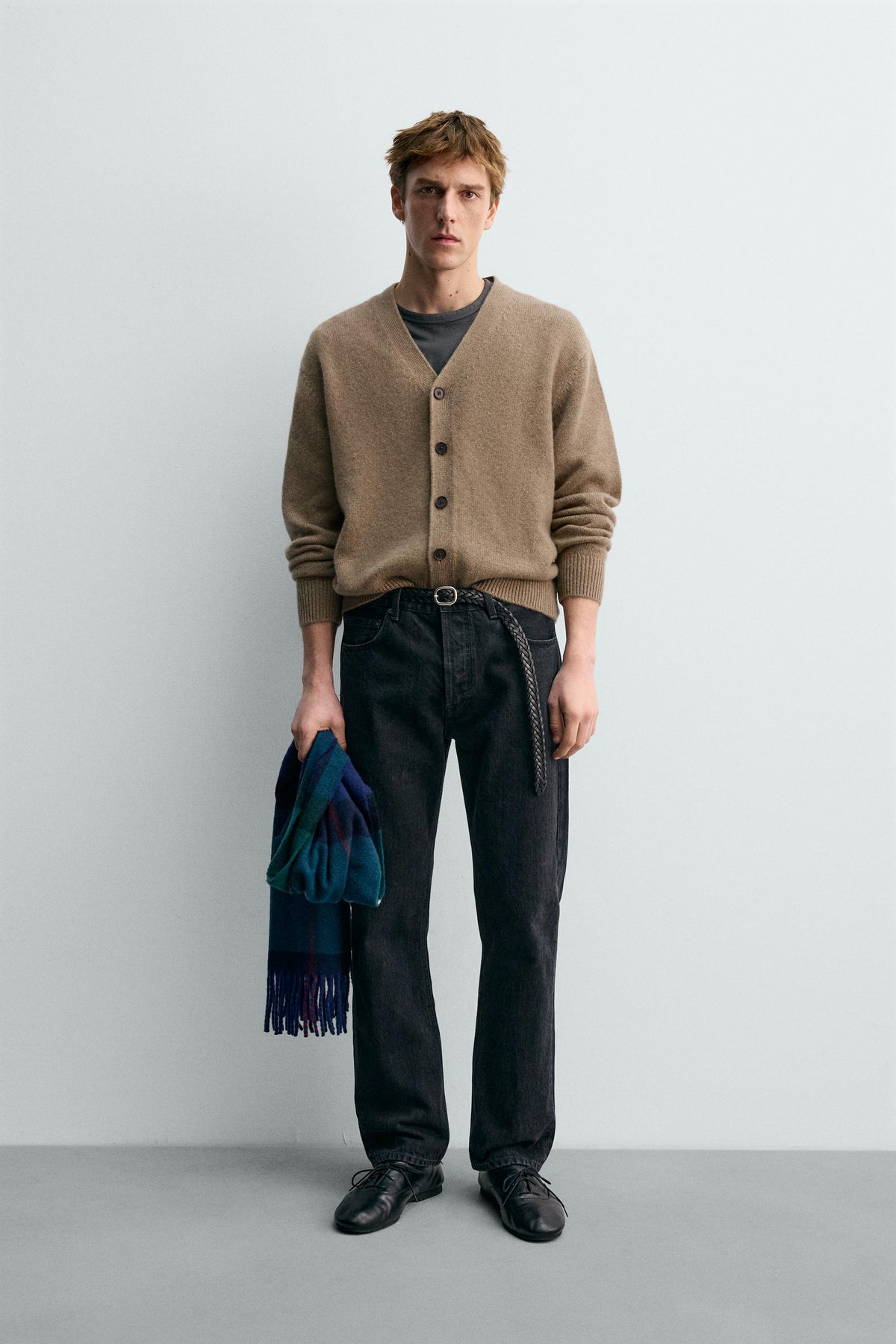 Strickjacke aus Wolle und Kaschmir