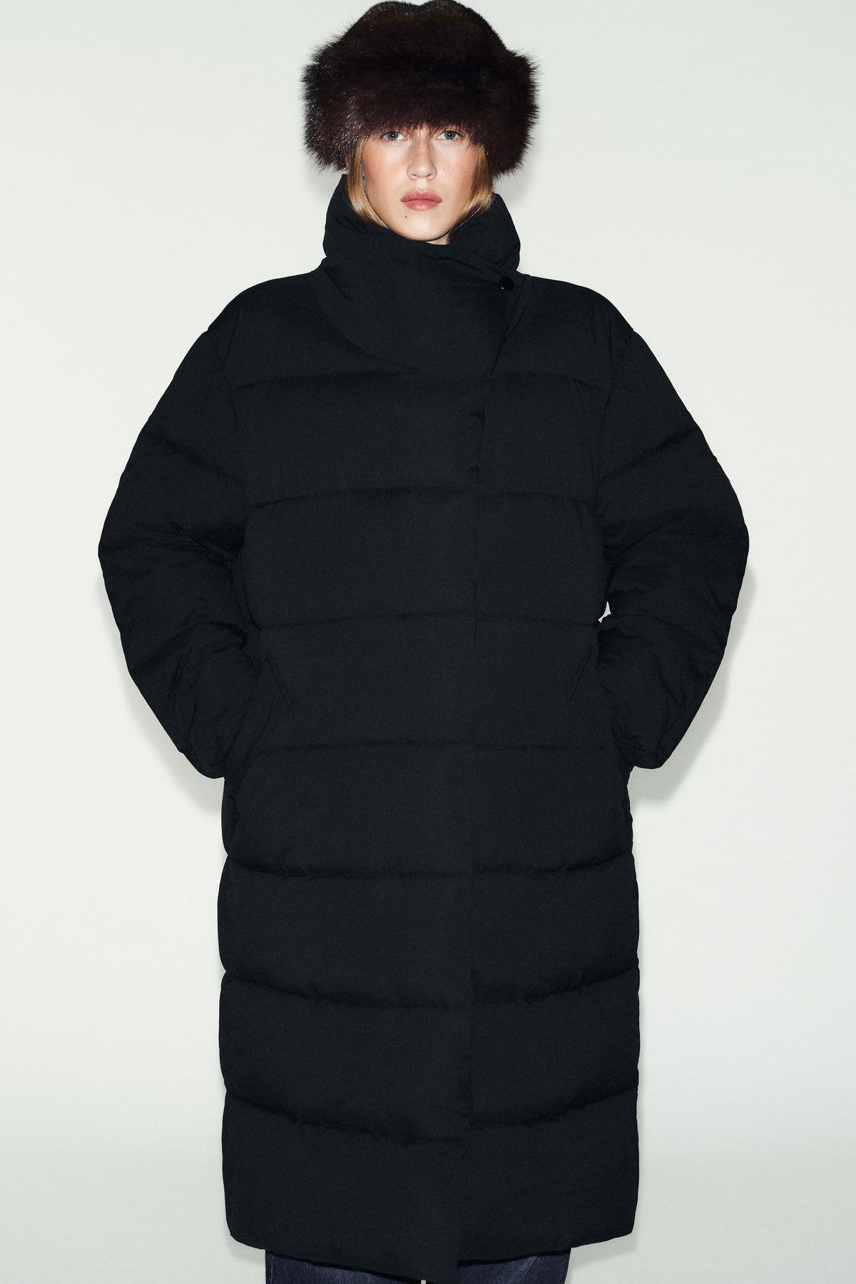 Winddichter langer Anorak
