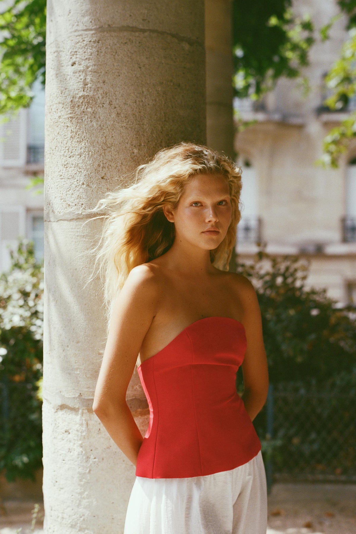 Peplum Bardot Shirt