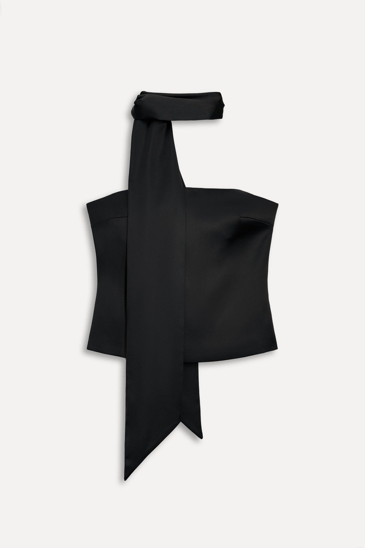 Satin scarf top anniversary