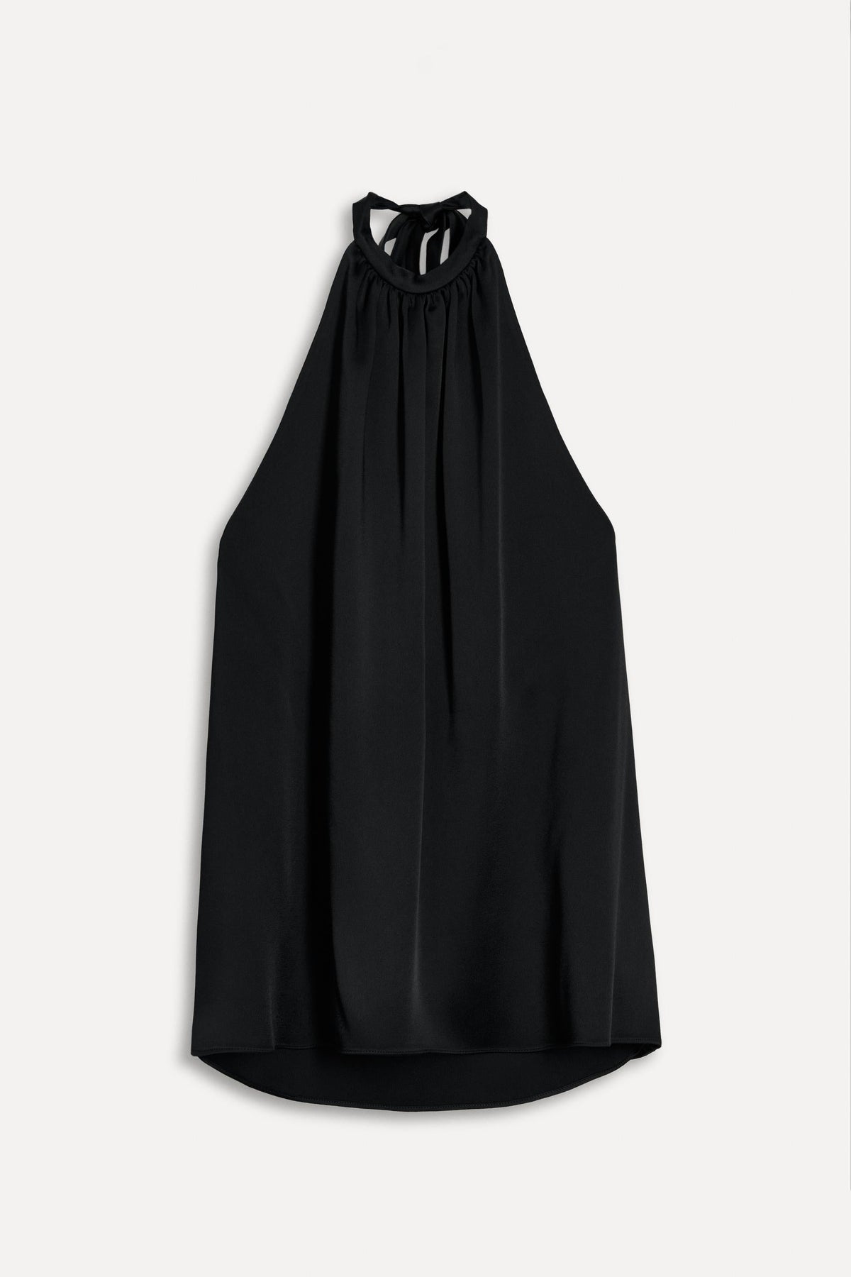 Neckholder-Top mit Bindeband