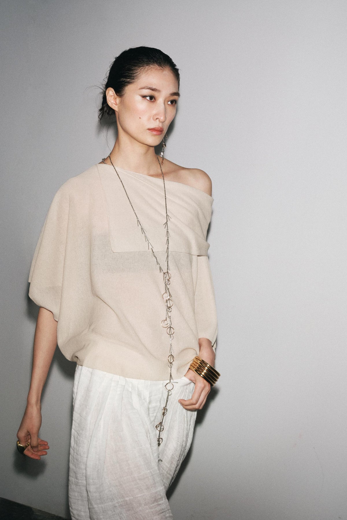 KNIT SHORT SLEEVE JUMPER