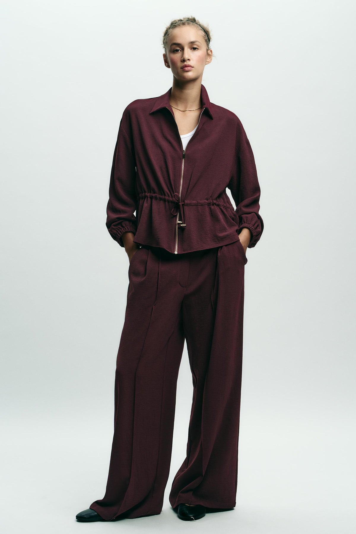 Wide-Leg Trousers