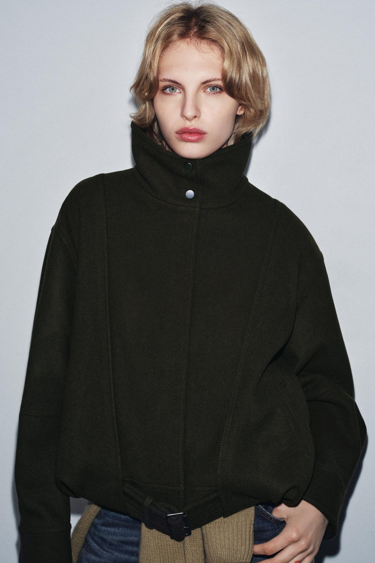 Wollbomberjacke