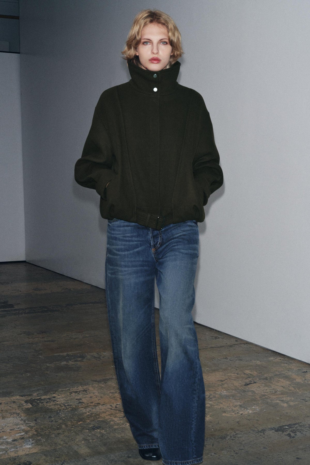 Wollbomberjacke