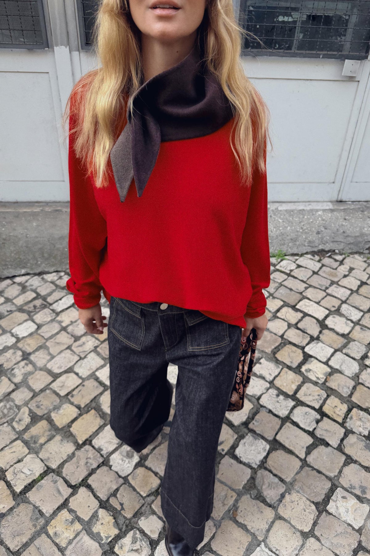 Wollcape-Pullover