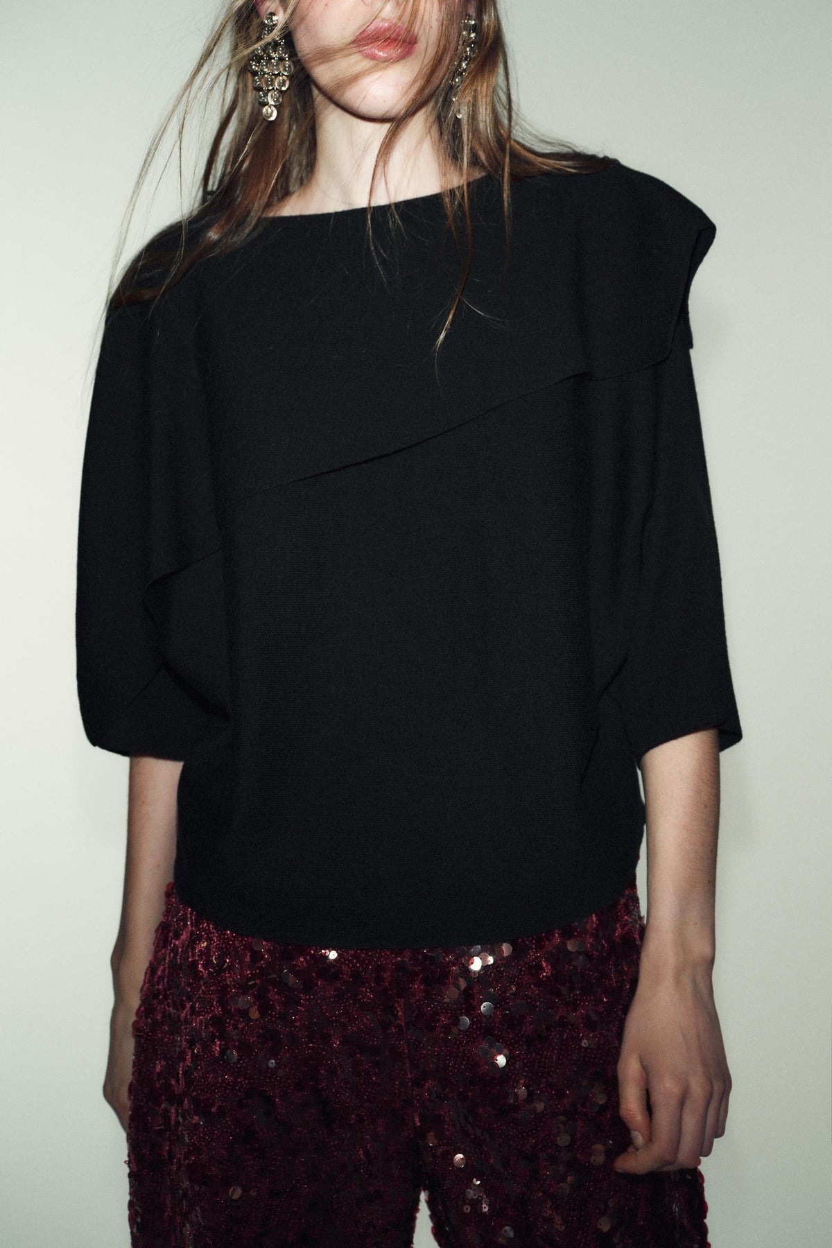 Knit Jumper Capelet