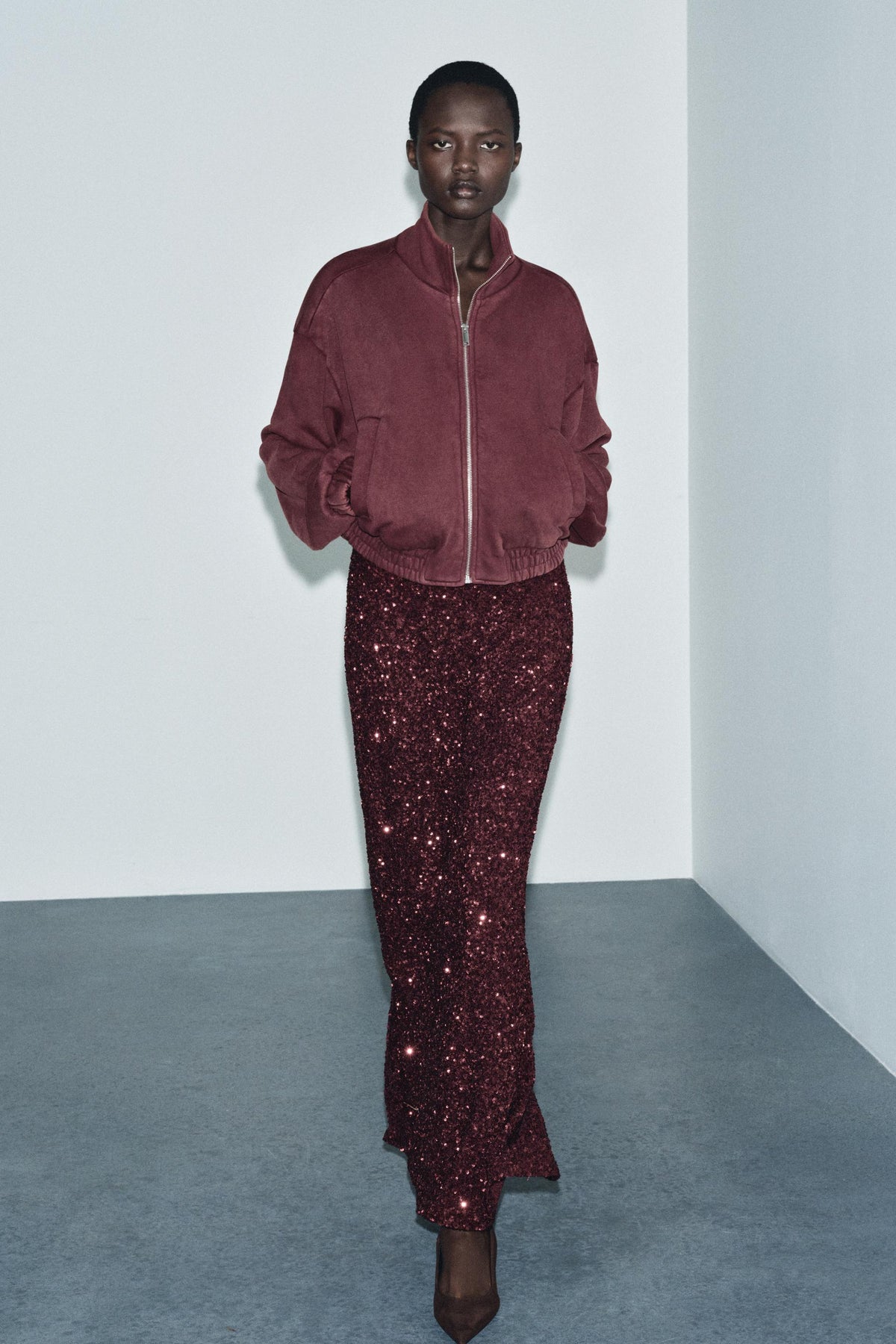 GEWASCHTE FLEECEJACKE