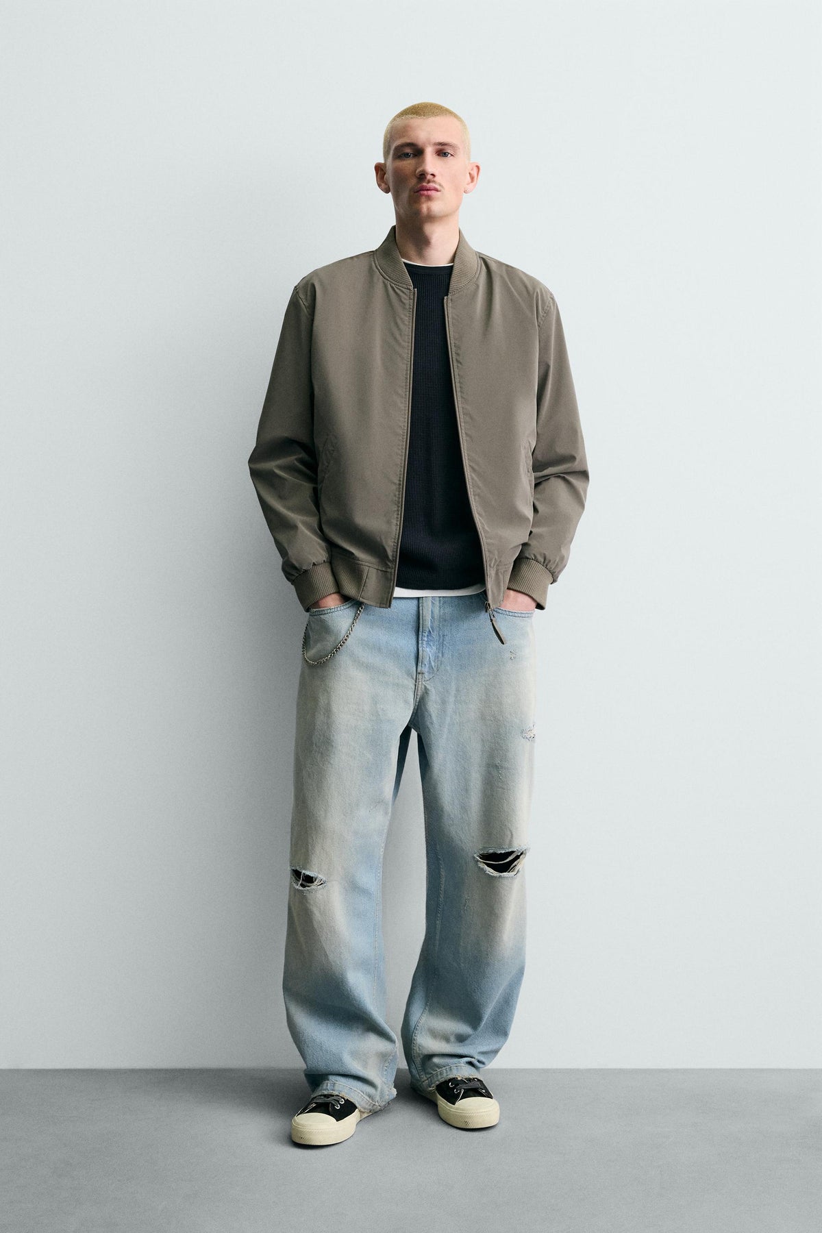 Funktionelle Bomberjacke