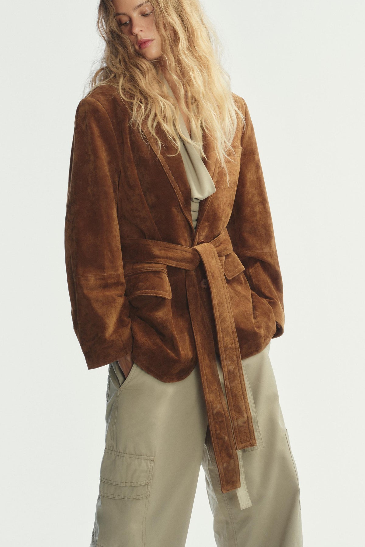 Wildlederjacke