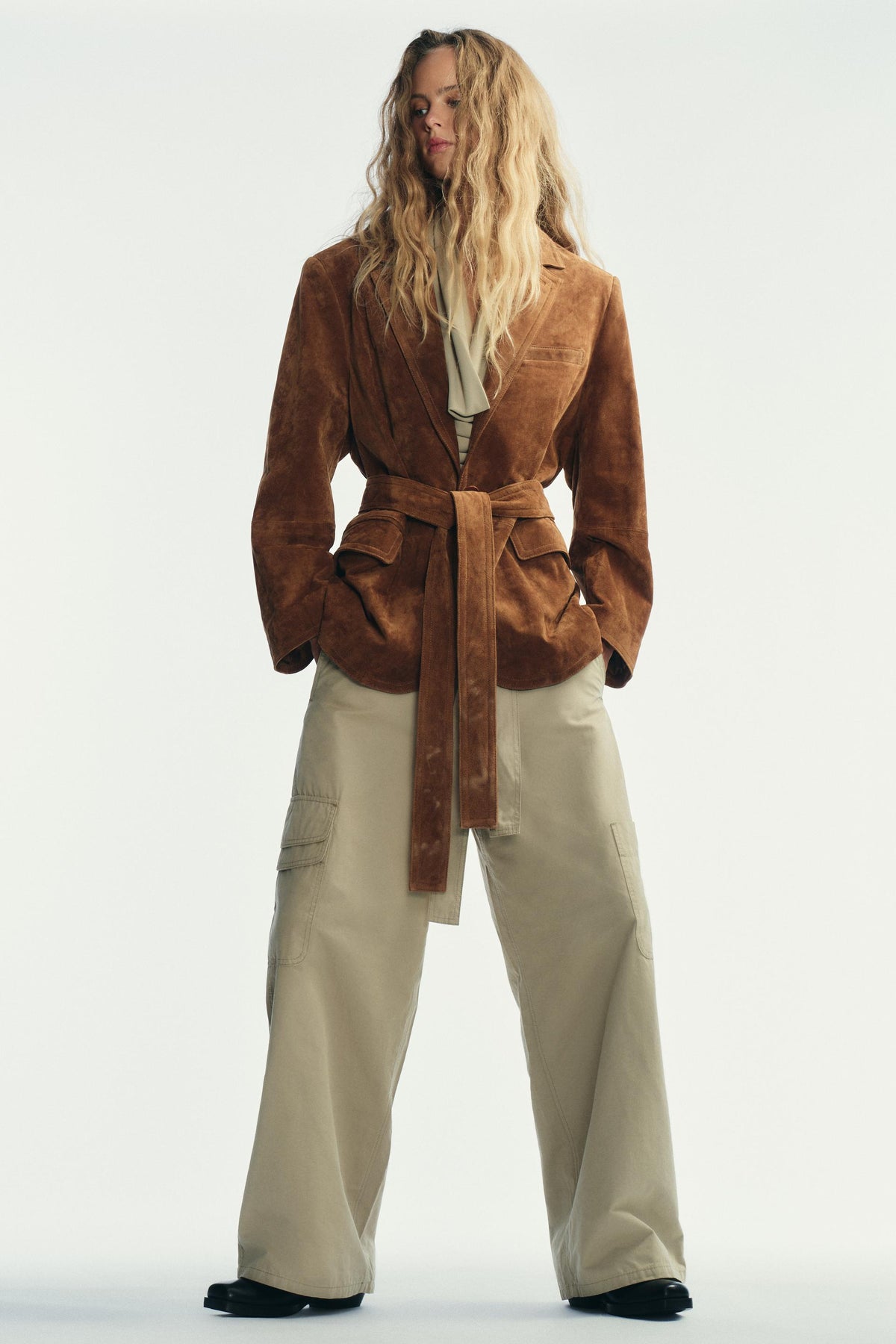 Wildlederjacke