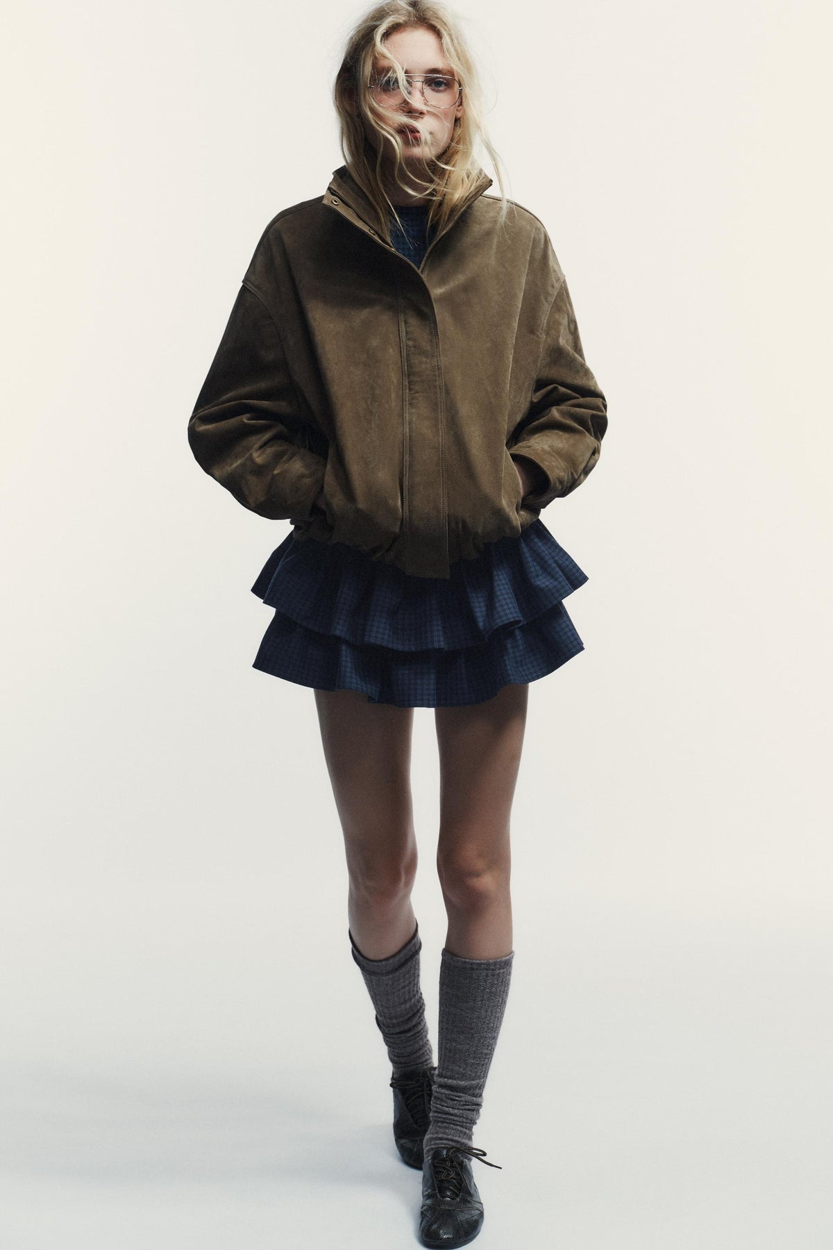 Wildlederjacke