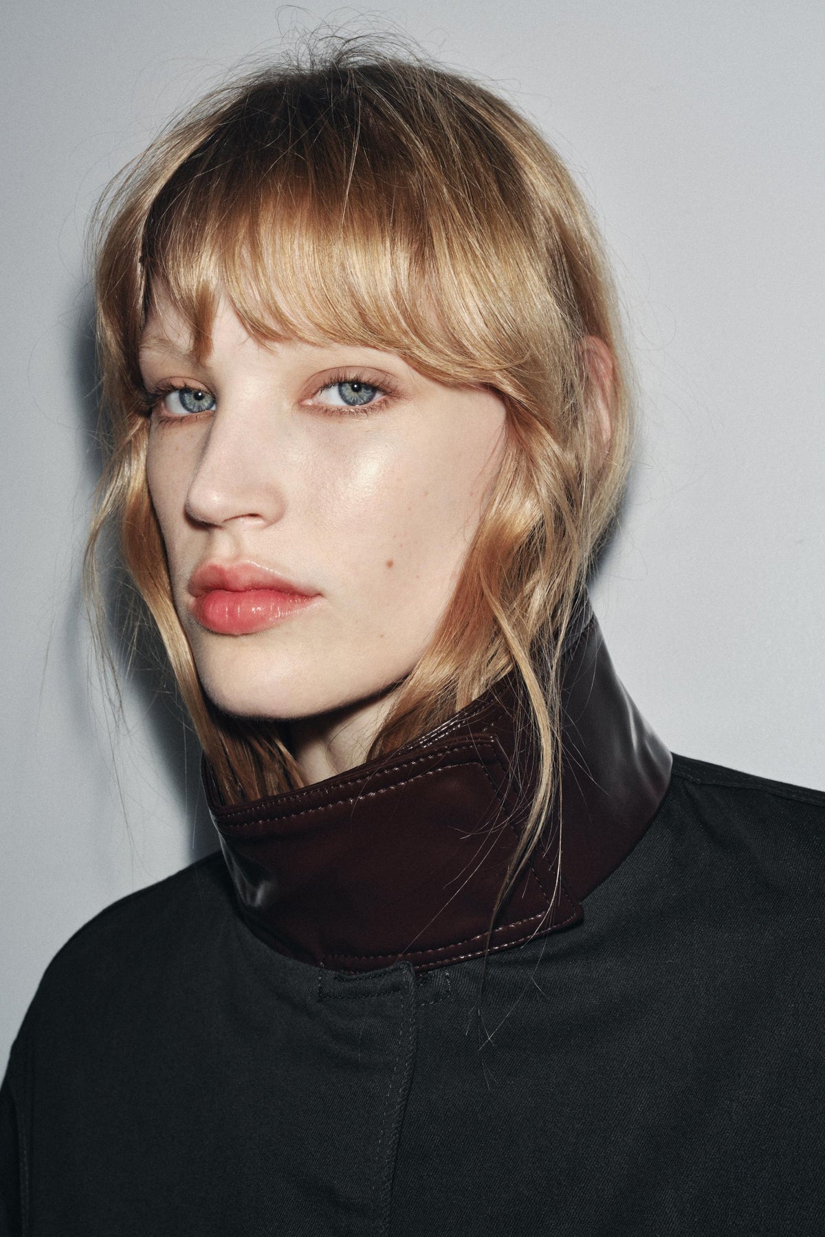 ZW COLLECTION CONTRAST COLLAR JACKET - Image 2