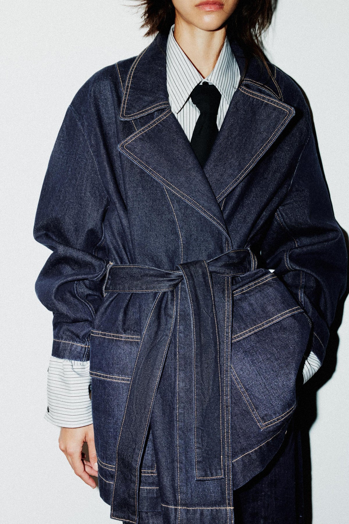 Kurze Jeansjacke