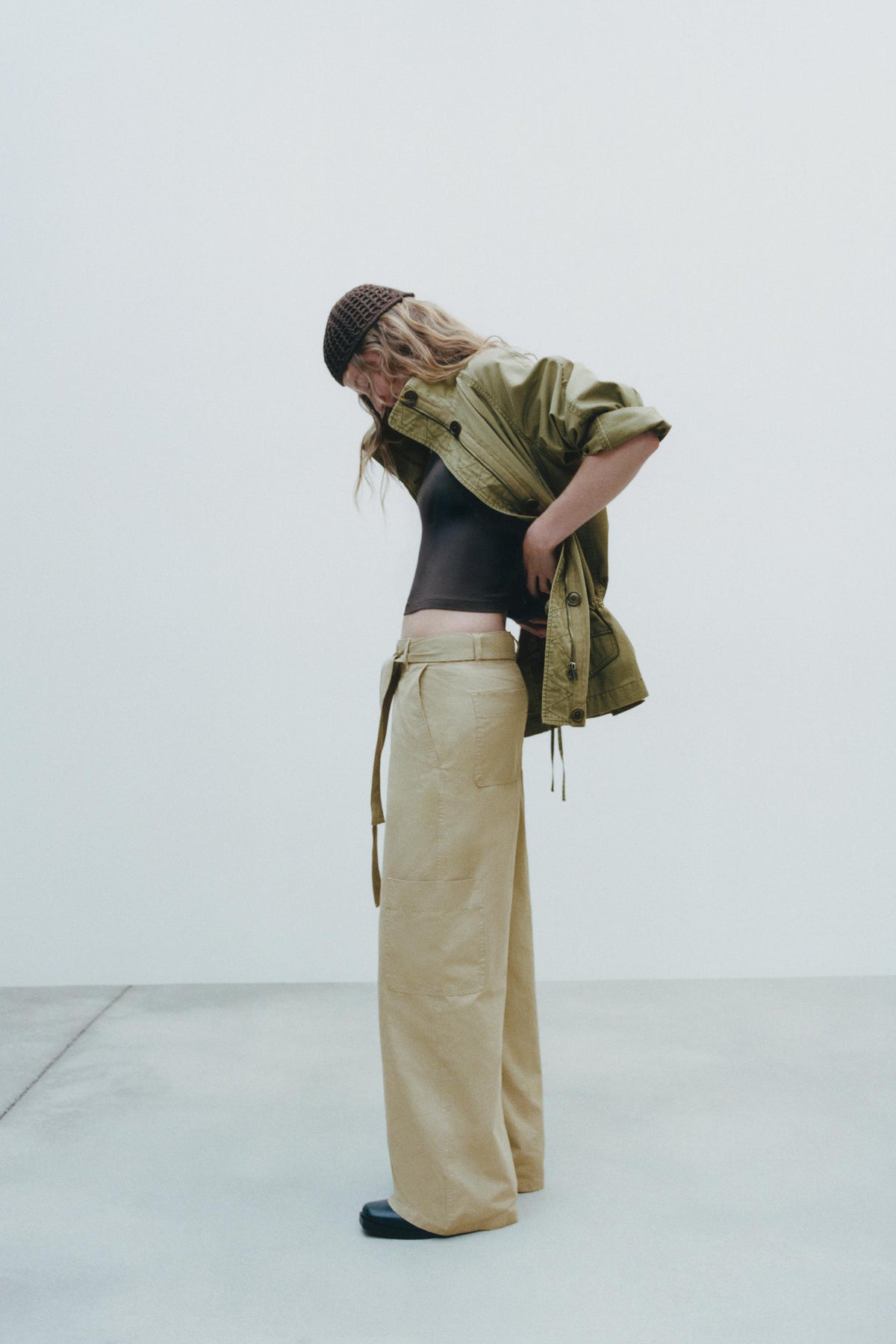 Maxi-Jacke mit Taschen