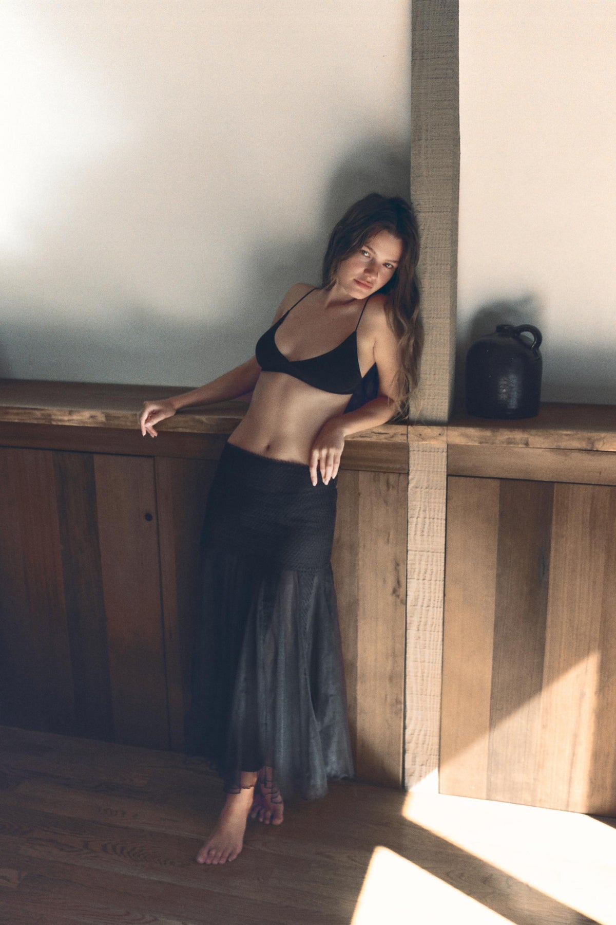 LACE TULLE SKIRT