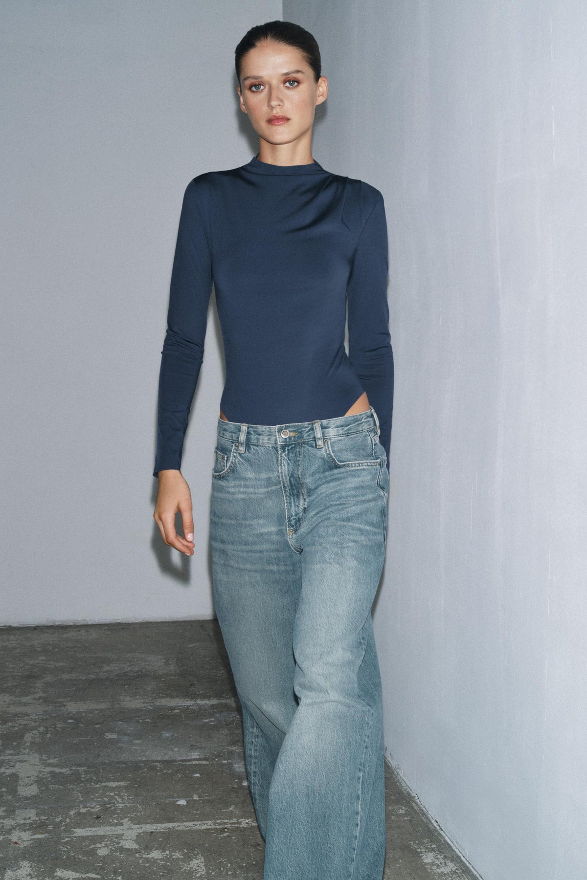 Gathered Bodysuit