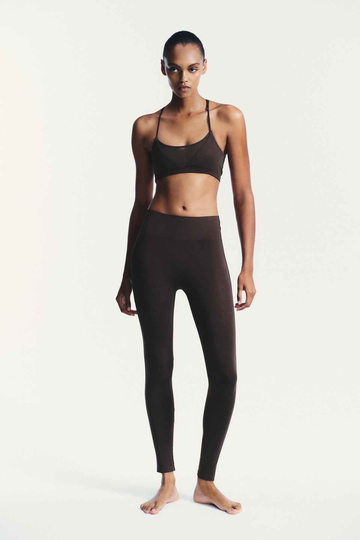 Seamless Tulle Top