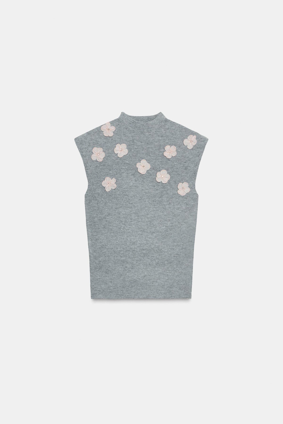 Relieftop mit floralen Verzierungen