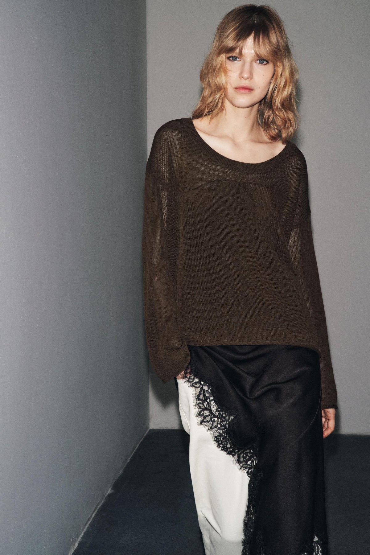 Rustic Knit Jumper
