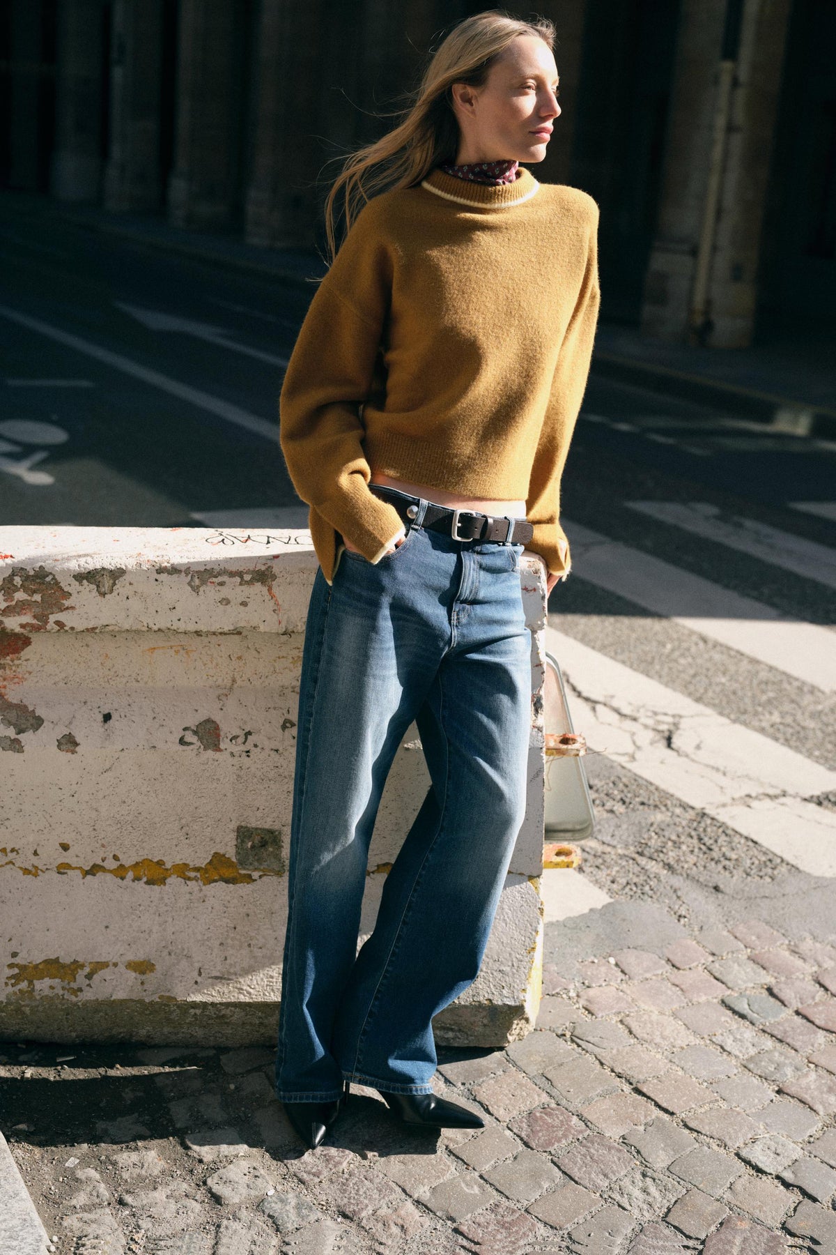 Knit Jumper with Trims