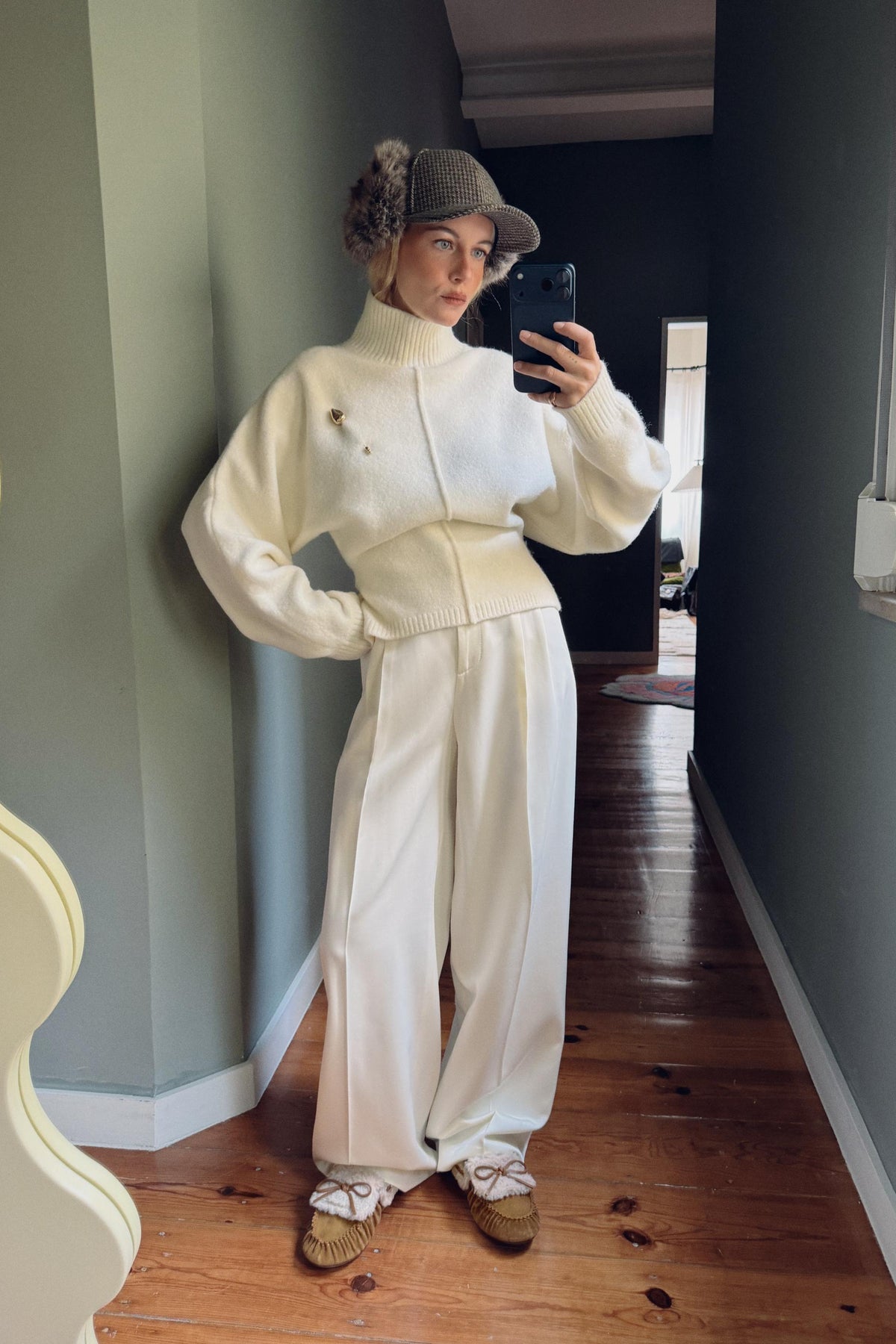 Knit High Neck Jumper