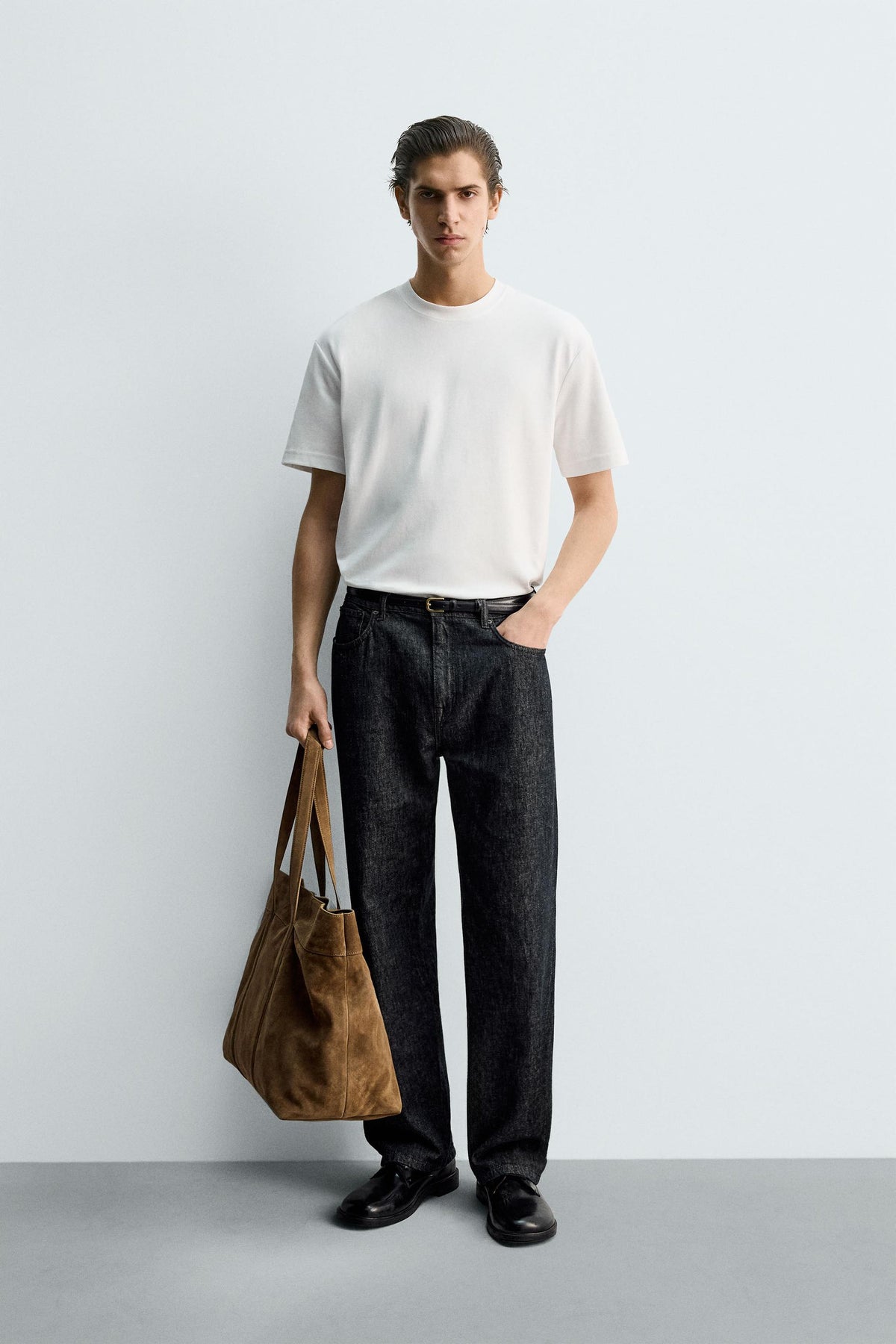 RELAXED FIT INTERLOCK T-SHIRT - Image 1