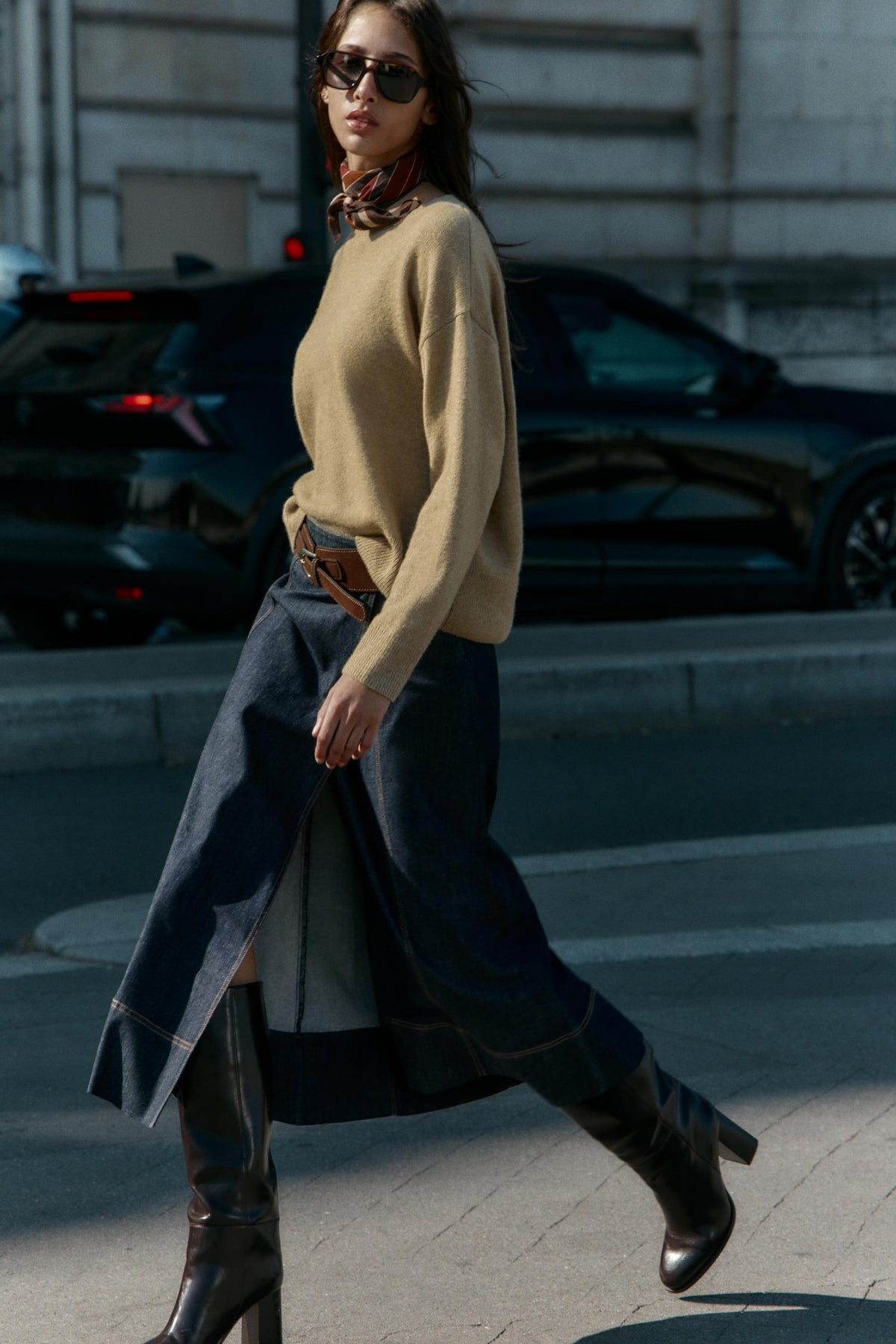WOOL KNIT JUMPER