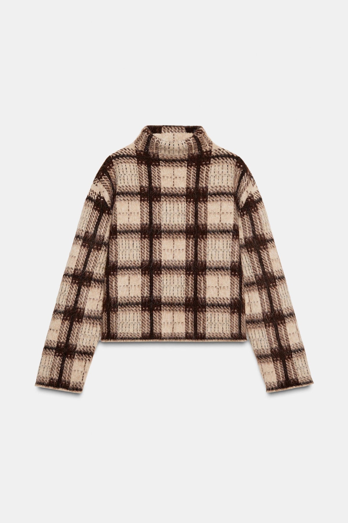 Brushed Effect Knit Jumper