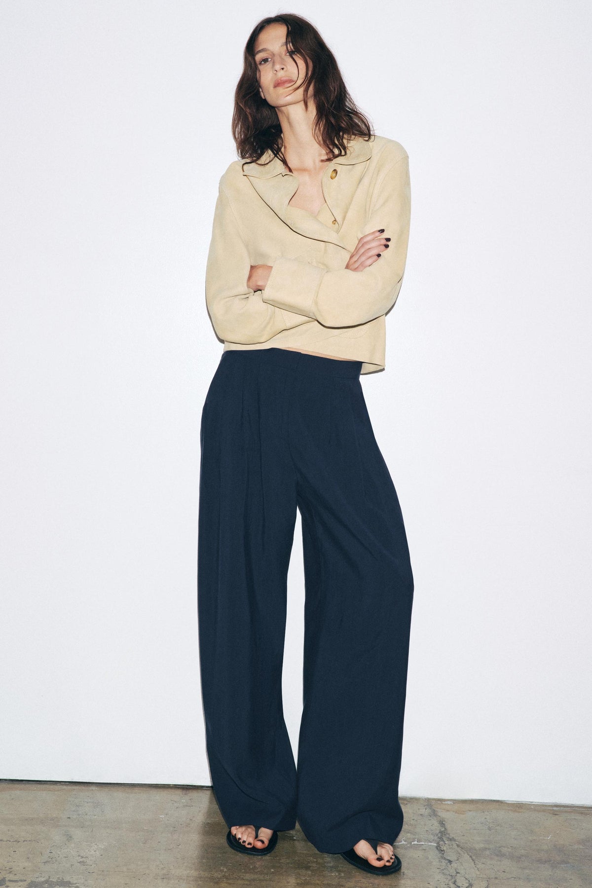 Pleated Trousers