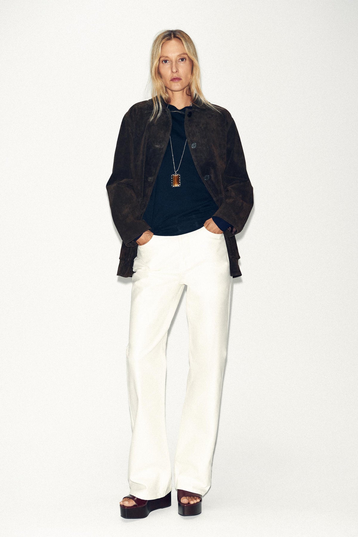 Wildlederjacke