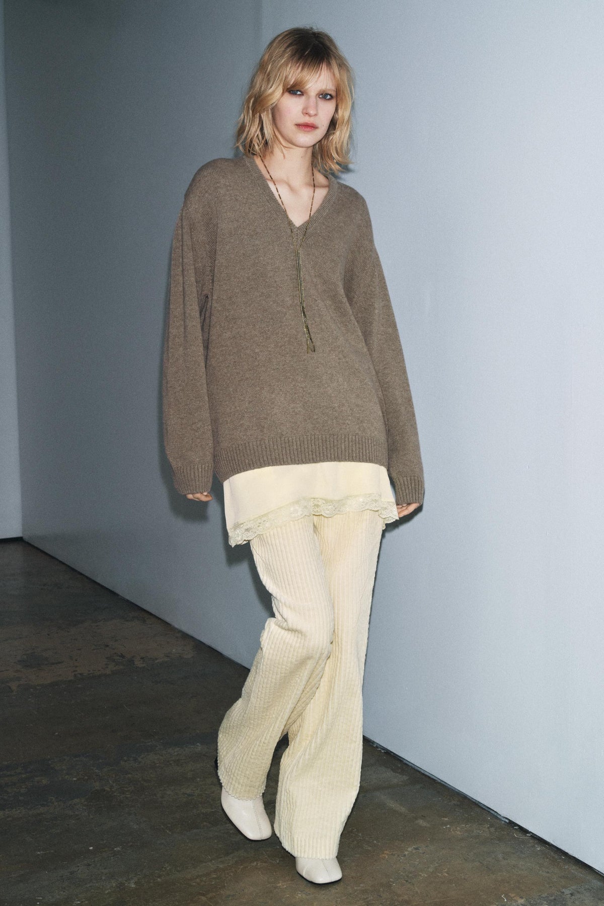 Pullover aus Wollmischung